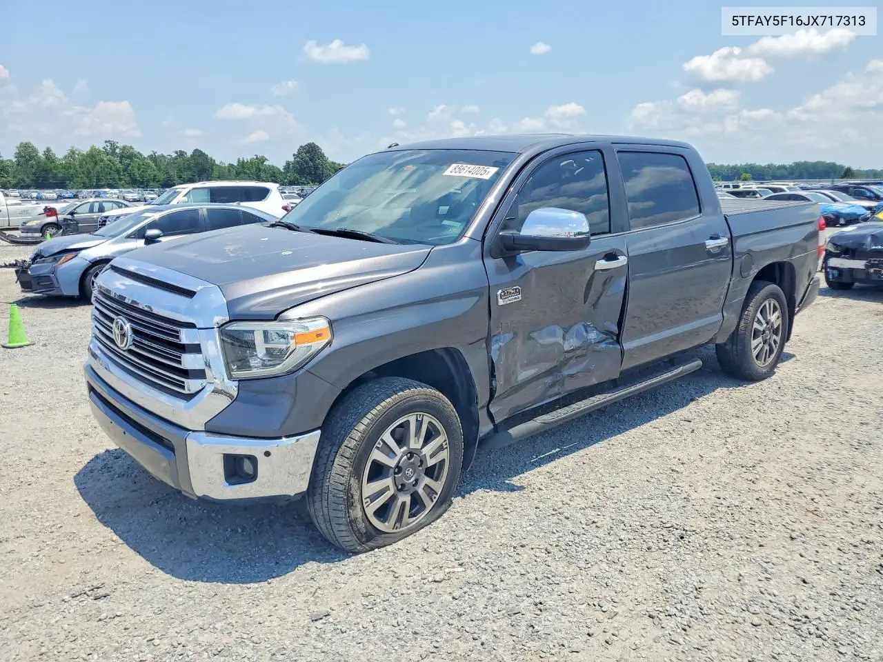 2018 Toyota Tundra 1794 Edition VIN: 5TFAY5F16JX717313 Lot: 85614005
