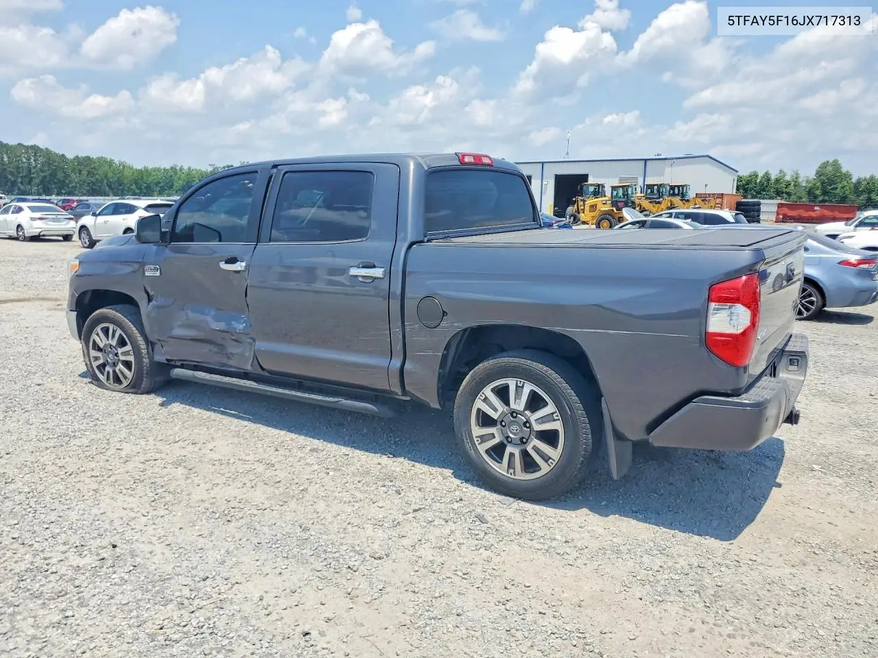 2018 Toyota Tundra 1794 Edition VIN: 5TFAY5F16JX717313 Lot: 85614005