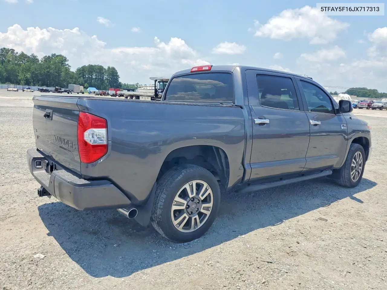 2018 Toyota Tundra 1794 Edition VIN: 5TFAY5F16JX717313 Lot: 85614005