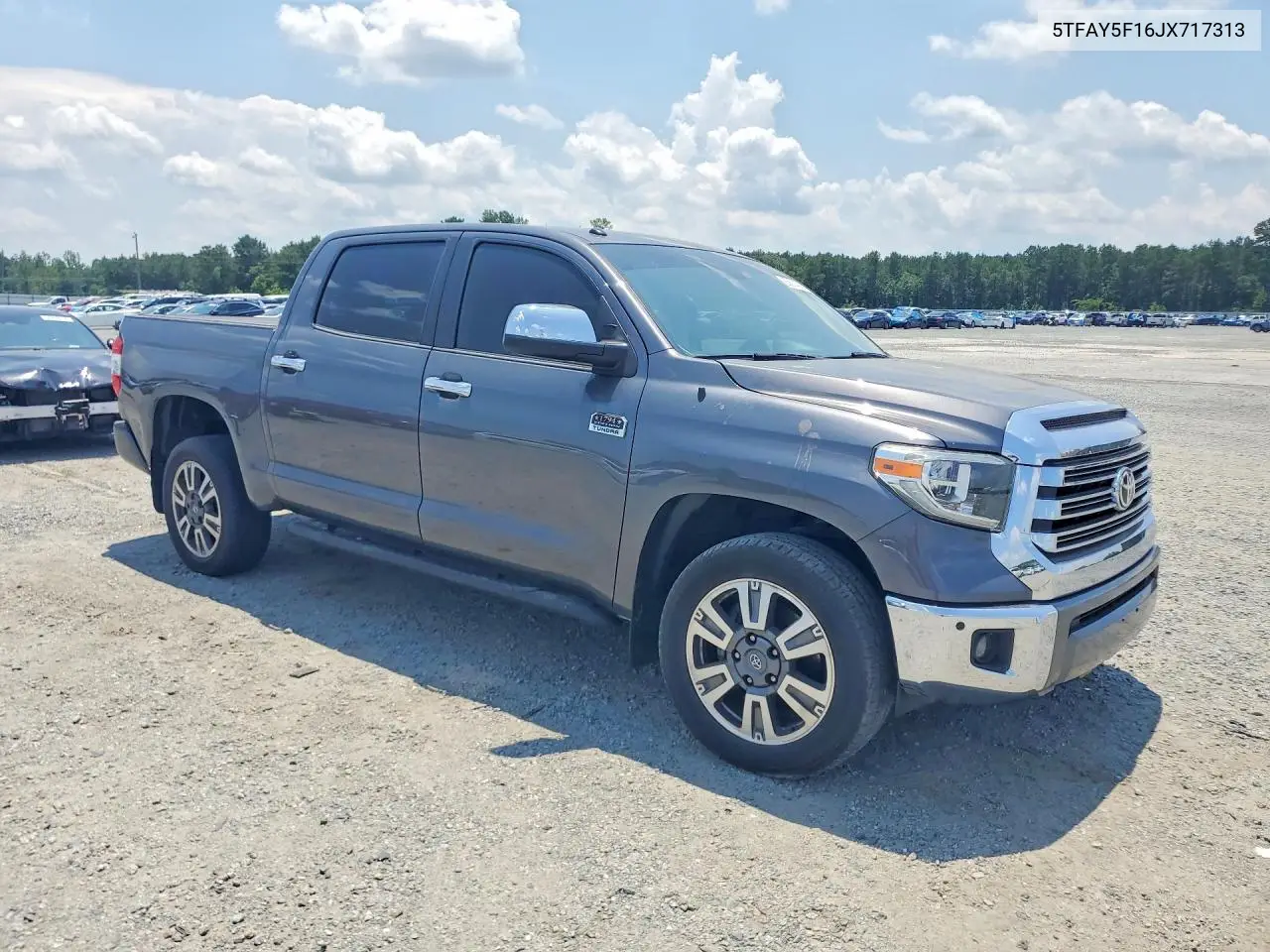 2018 Toyota Tundra 1794 Edition VIN: 5TFAY5F16JX717313 Lot: 85614005