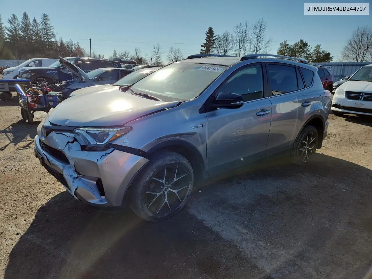 JTMJJREV4JD244707 2018 Toyota Rav4 Hv Se