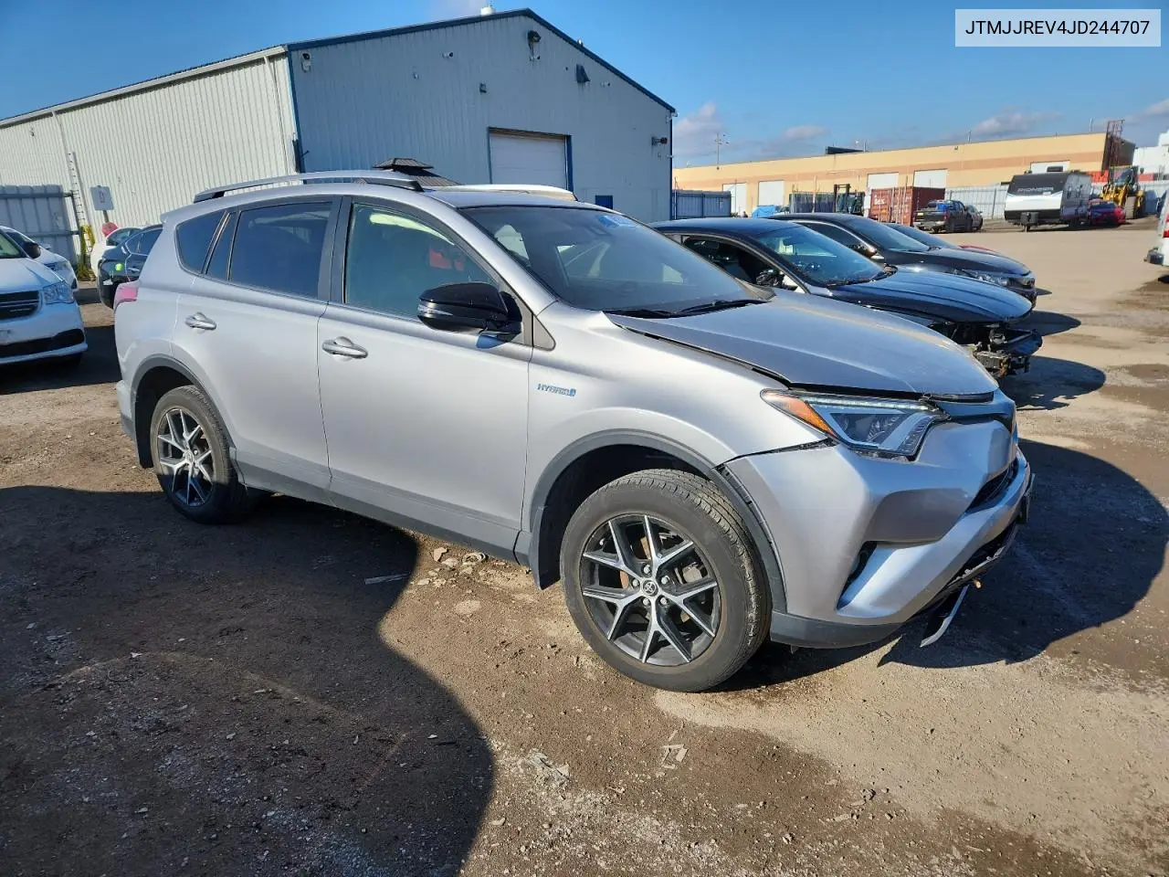 JTMJJREV4JD244707 2018 Toyota Rav4 Hv Se