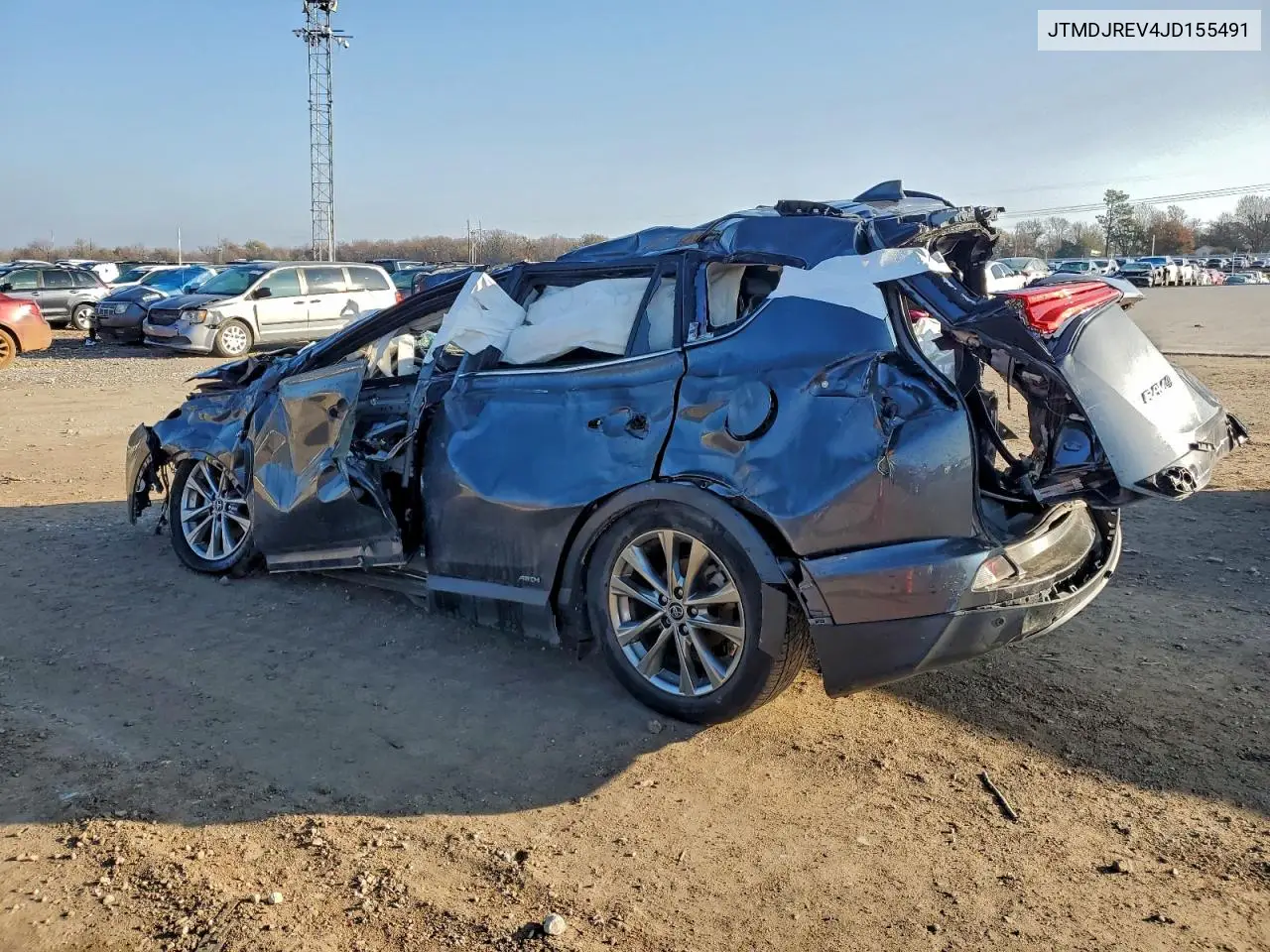 JTMDJREV4JD155491 2018 Toyota Rav4 Hv Limited