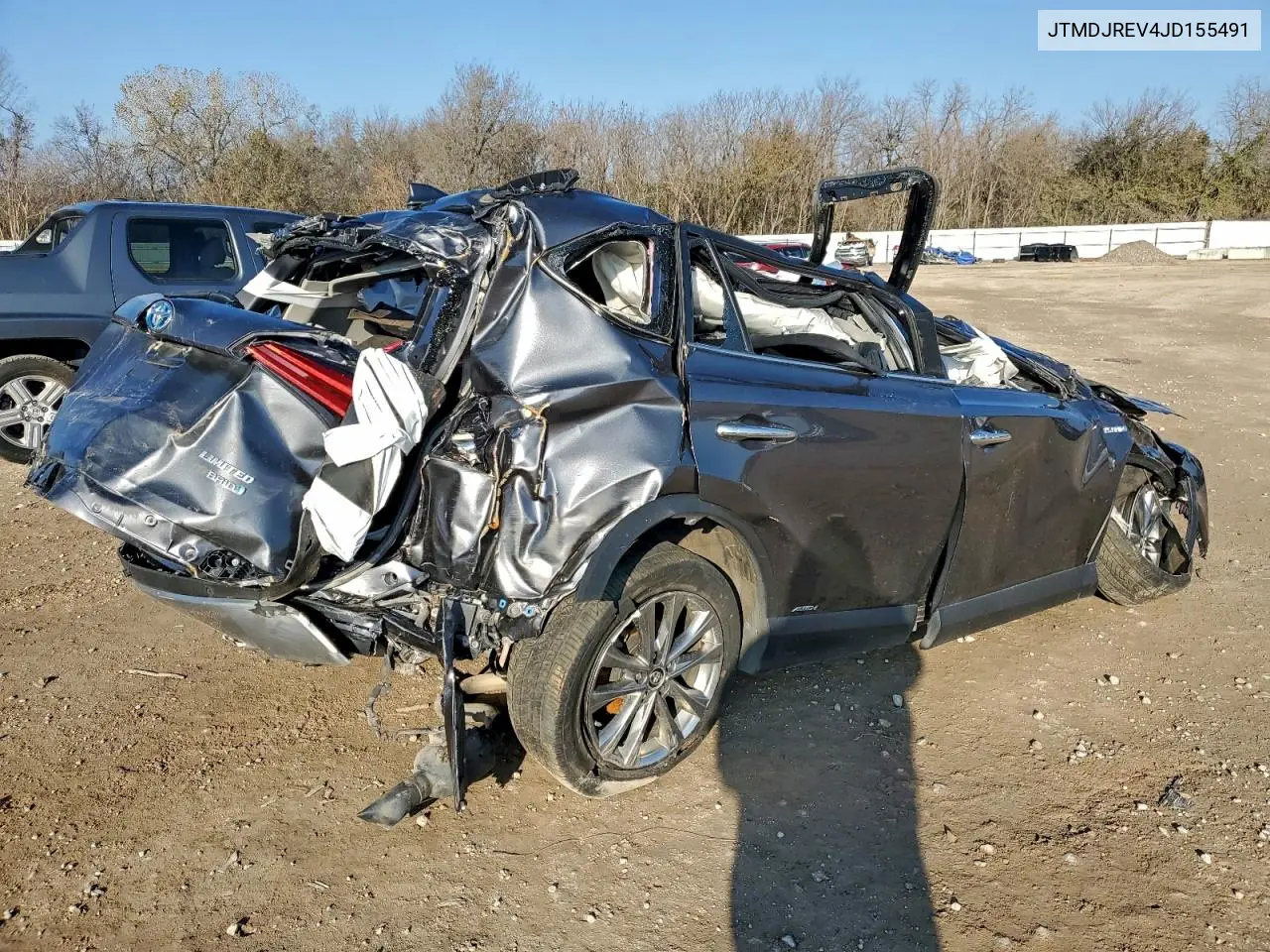 JTMDJREV4JD155491 2018 Toyota Rav4 Hv Limited