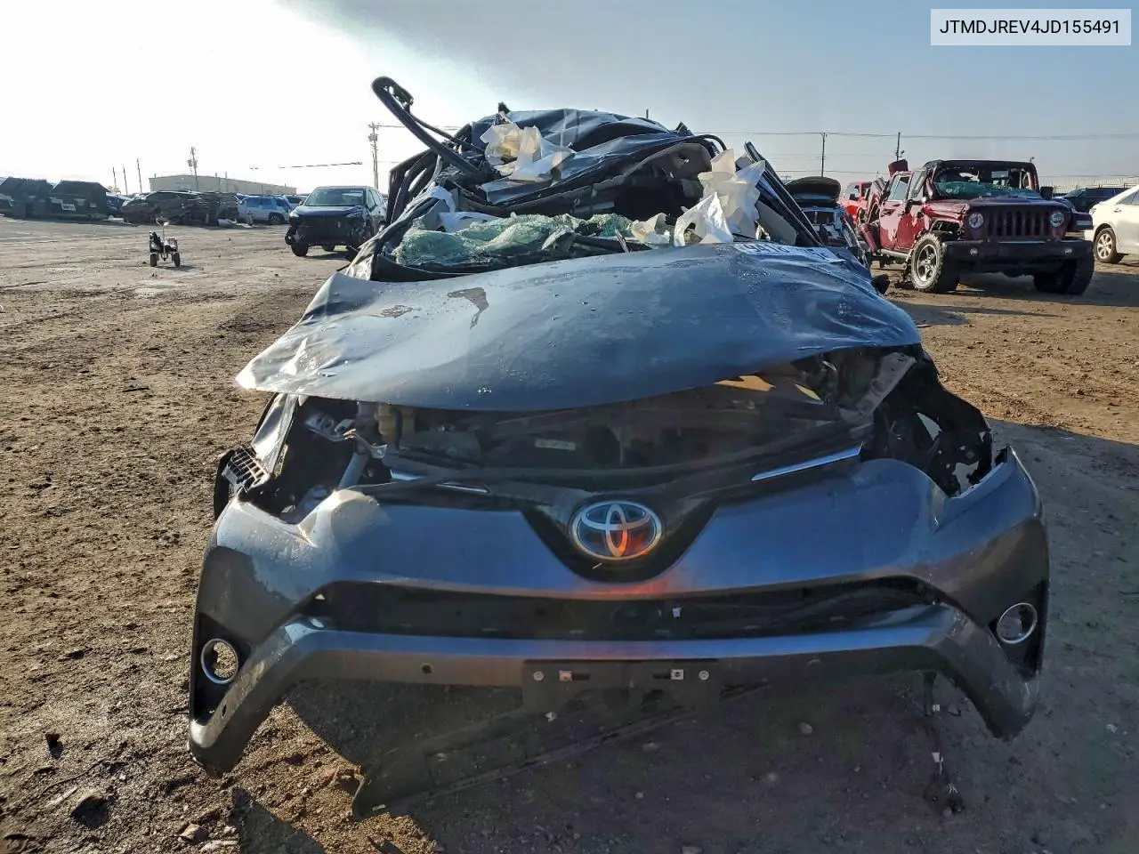 JTMDJREV4JD155491 2018 Toyota Rav4 Hv Limited