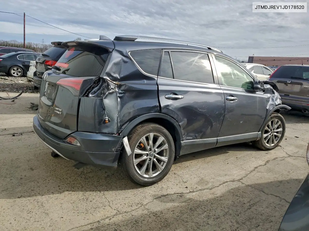 JTMDJREV1JD178520 2018 Toyota Rav4 Hybrid Limited