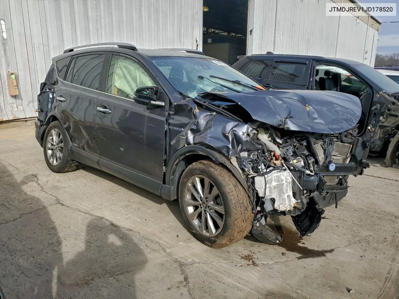 JTMDJREV1JD178520 2018 Toyota Rav4 Hybrid Limited