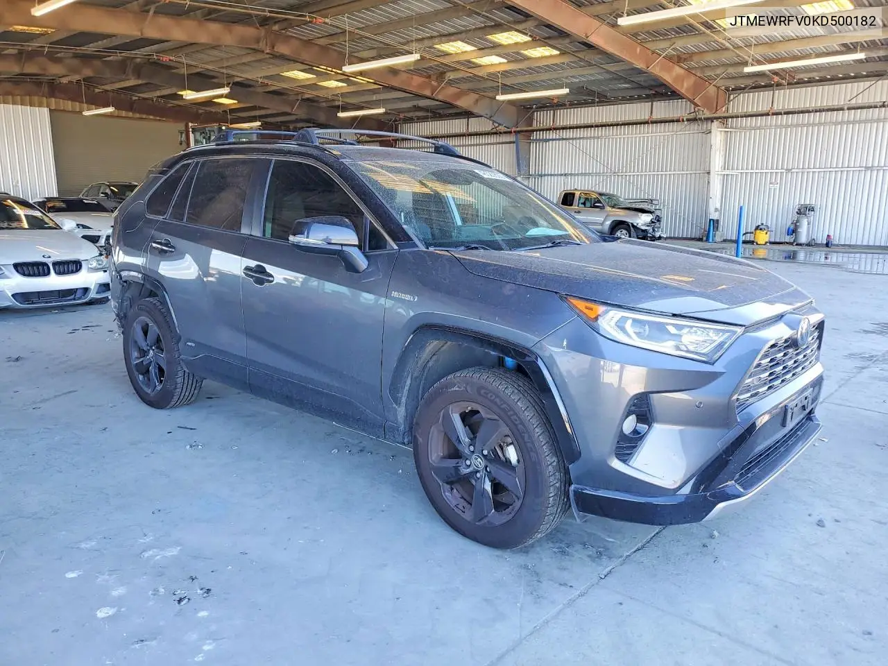 2019 Toyota Rav4 Hybrid Xse VIN: JTMEWRFV0KD500182 Lot: 48522806