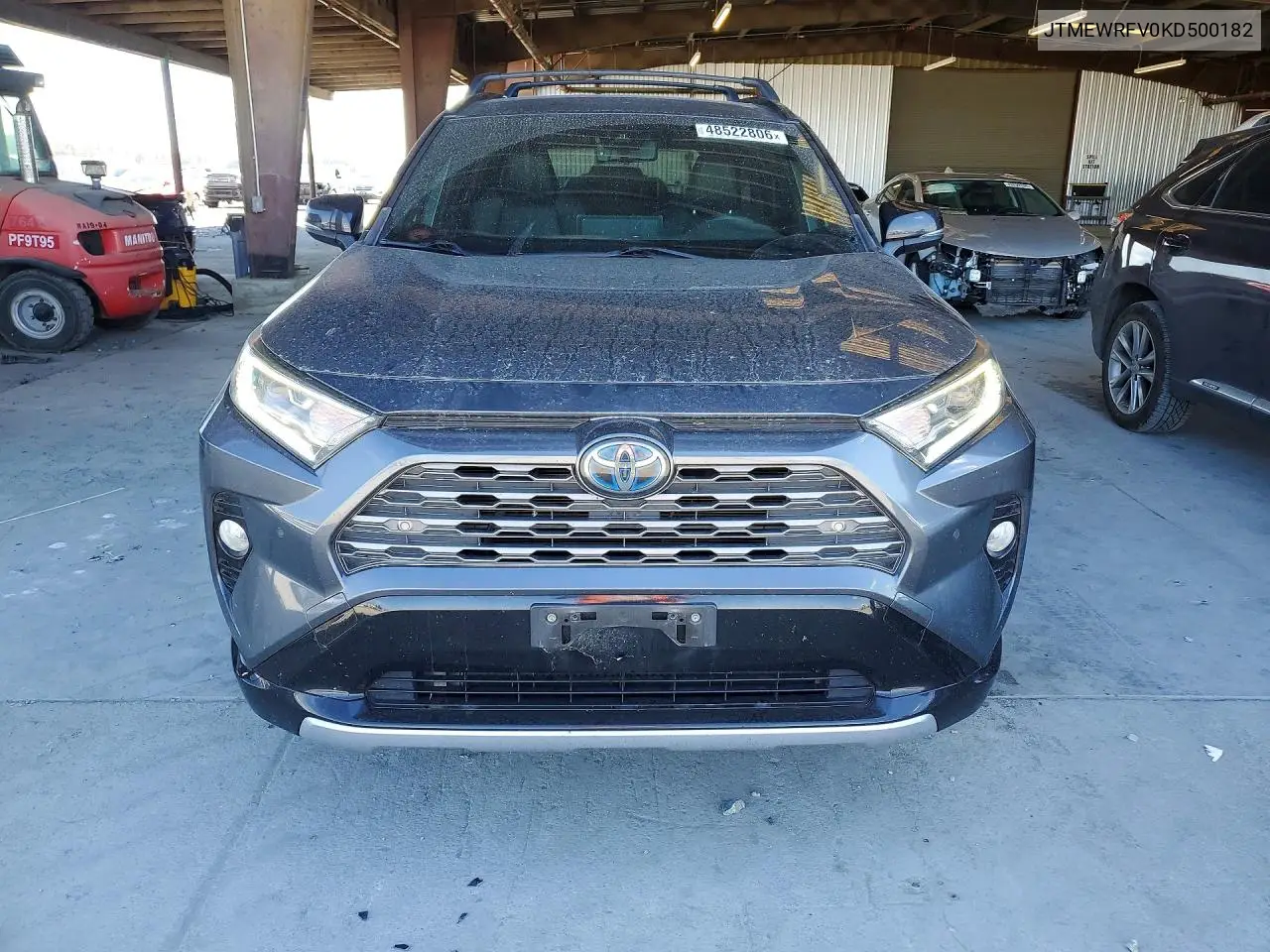 2019 Toyota Rav4 Hybrid Xse VIN: JTMEWRFV0KD500182 Lot: 48522806