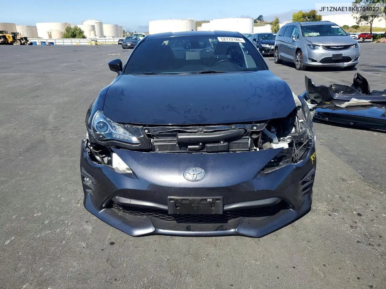 2019 Toyota 86 Gt VIN: JF1ZNAE18K8704022 Lot: 52772186