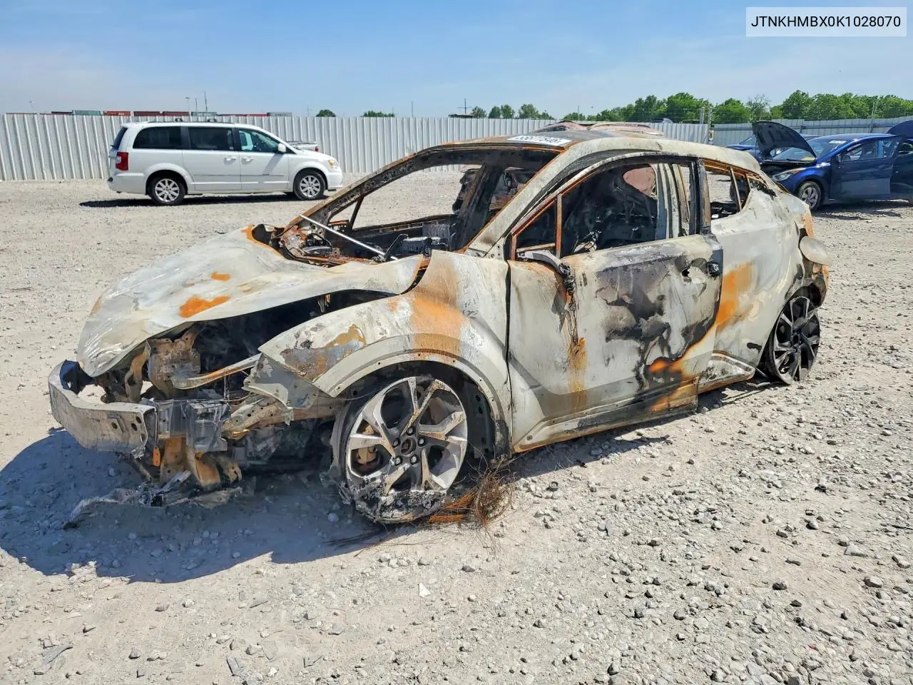 2019 Toyota C-Hr Limited VIN: JTNKHMBX0K1028070 Lot: 55677846