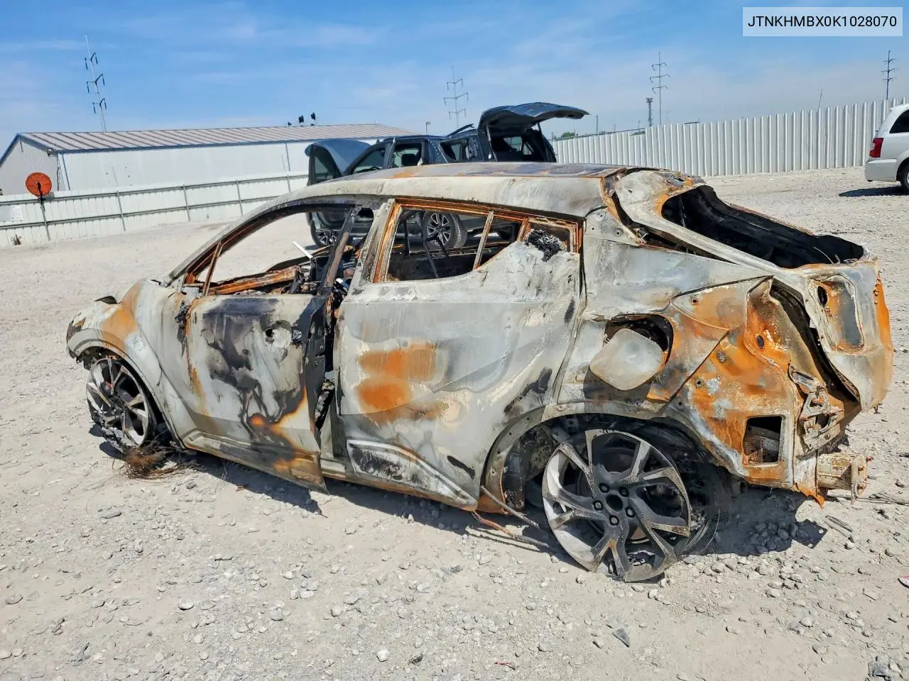 2019 Toyota C-Hr Limited VIN: JTNKHMBX0K1028070 Lot: 55677846