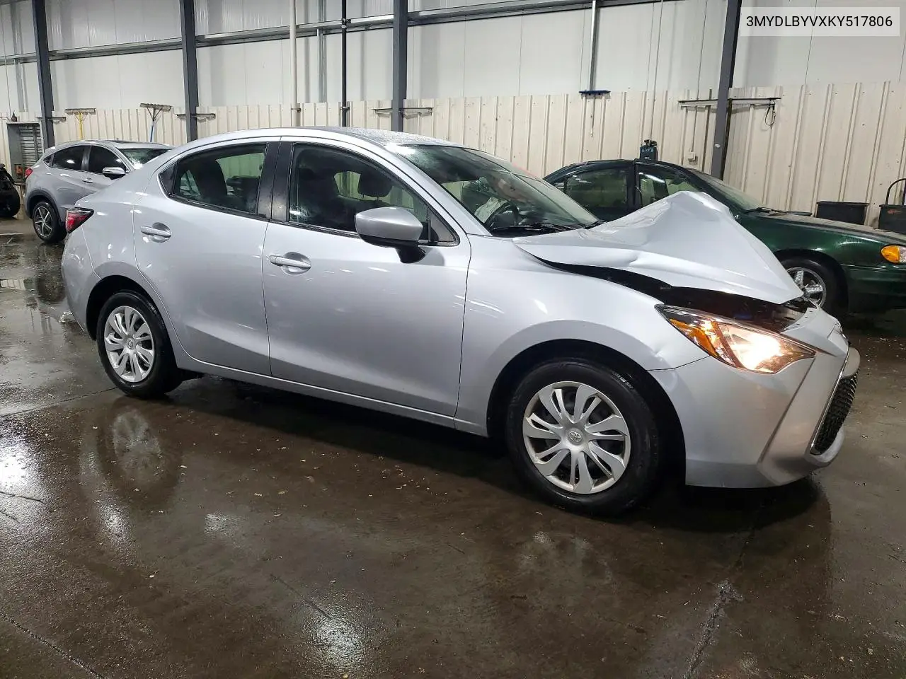 2019 Toyota Yaris L VIN: 3MYDLBYVXKY517806 Lot: 56099926