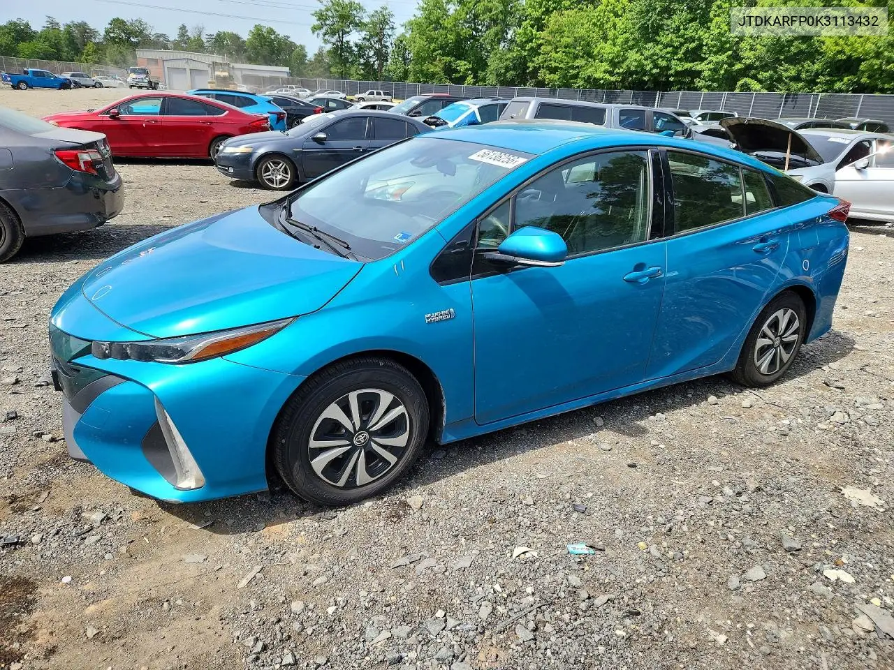 JTDKARFP0K3113432 2019 Toyota Prius Prime Premium