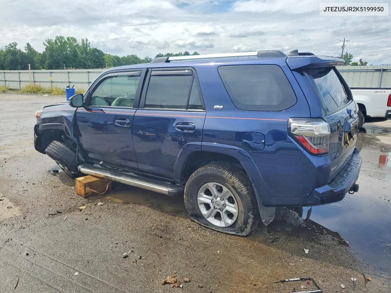 2019 Toyota 4Runner Sr5 VIN: JTEZU5JR2K5199950 Lot: 56514276