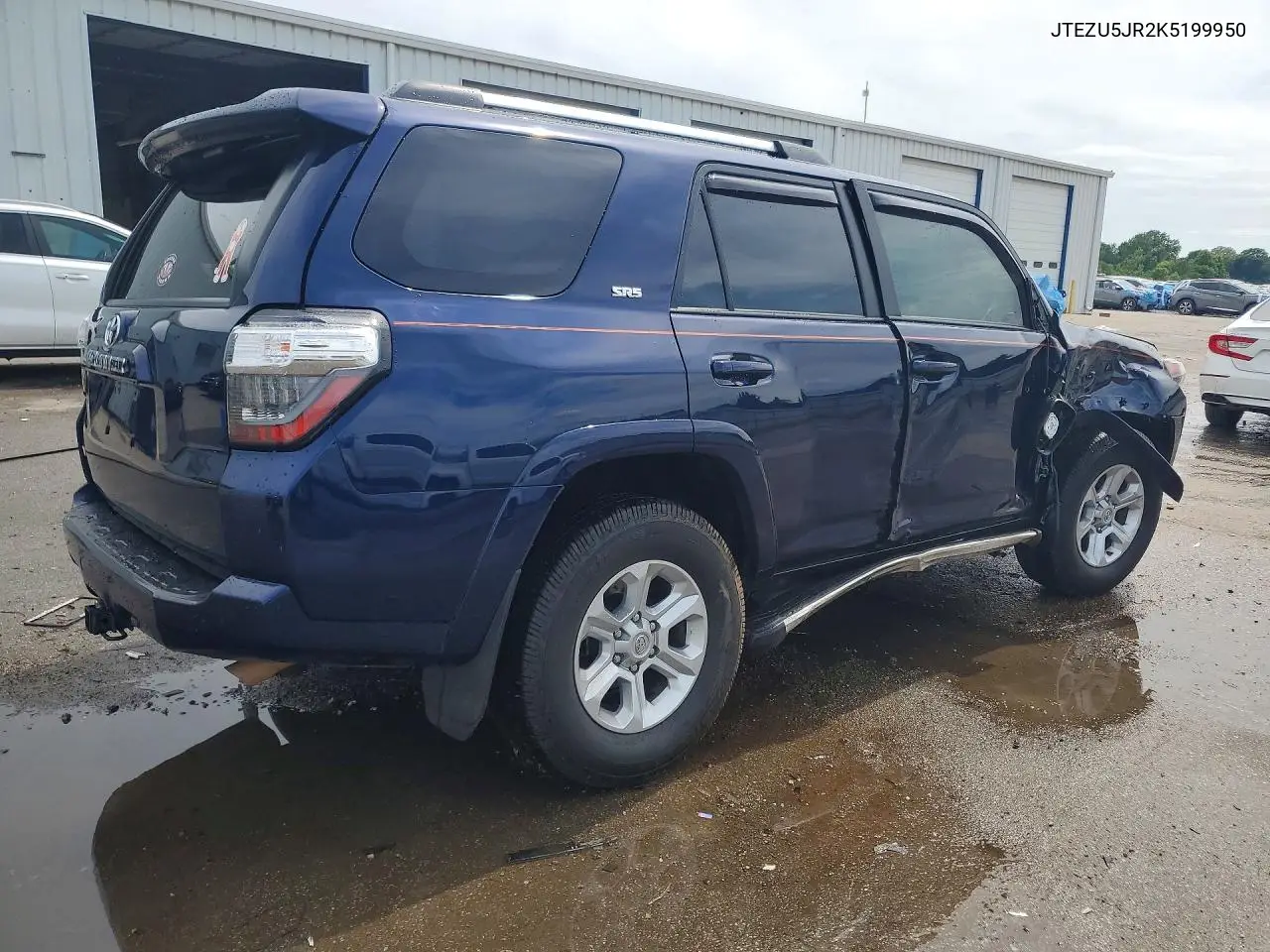 2019 Toyota 4Runner Sr5 VIN: JTEZU5JR2K5199950 Lot: 56514276