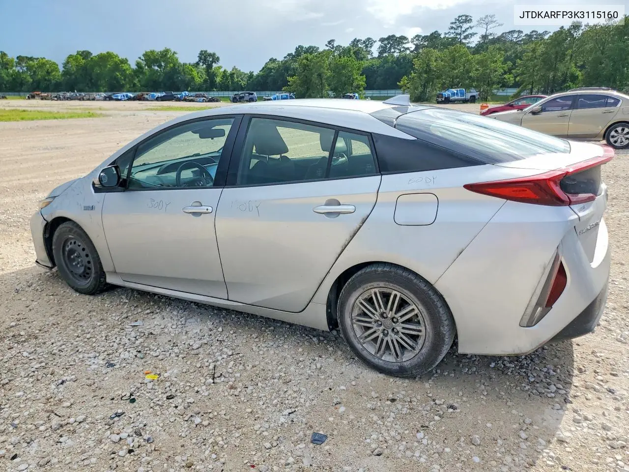 2019 Toyota Prius Prime Premium VIN: JTDKARFP3K3115160 Lot: 56674726