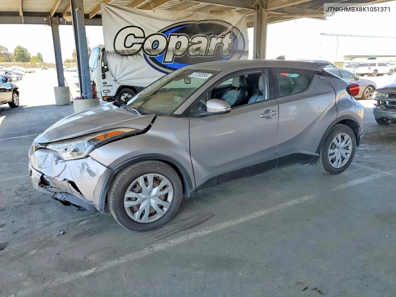 2019 Toyota C-Hr Le VIN: JTNKHMBX8K1051371 Lot: 57200556