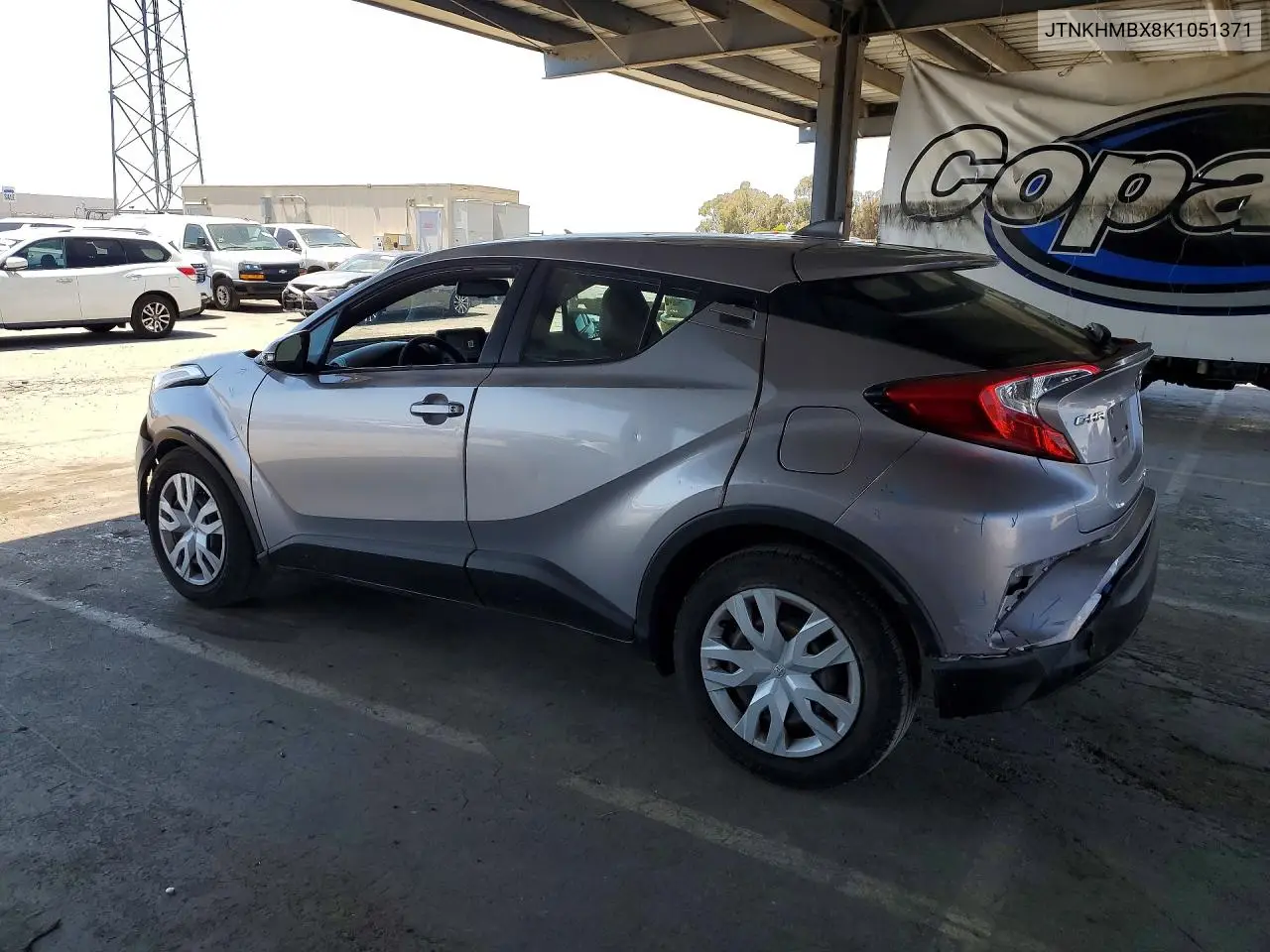 2019 Toyota C-Hr Le VIN: JTNKHMBX8K1051371 Lot: 57200556