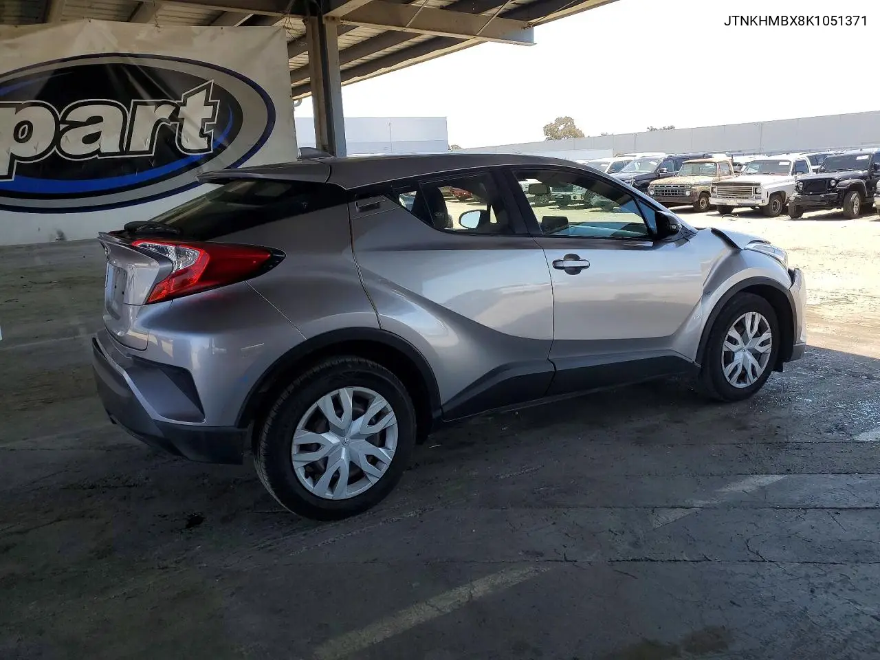 2019 Toyota C-Hr Le VIN: JTNKHMBX8K1051371 Lot: 57200556