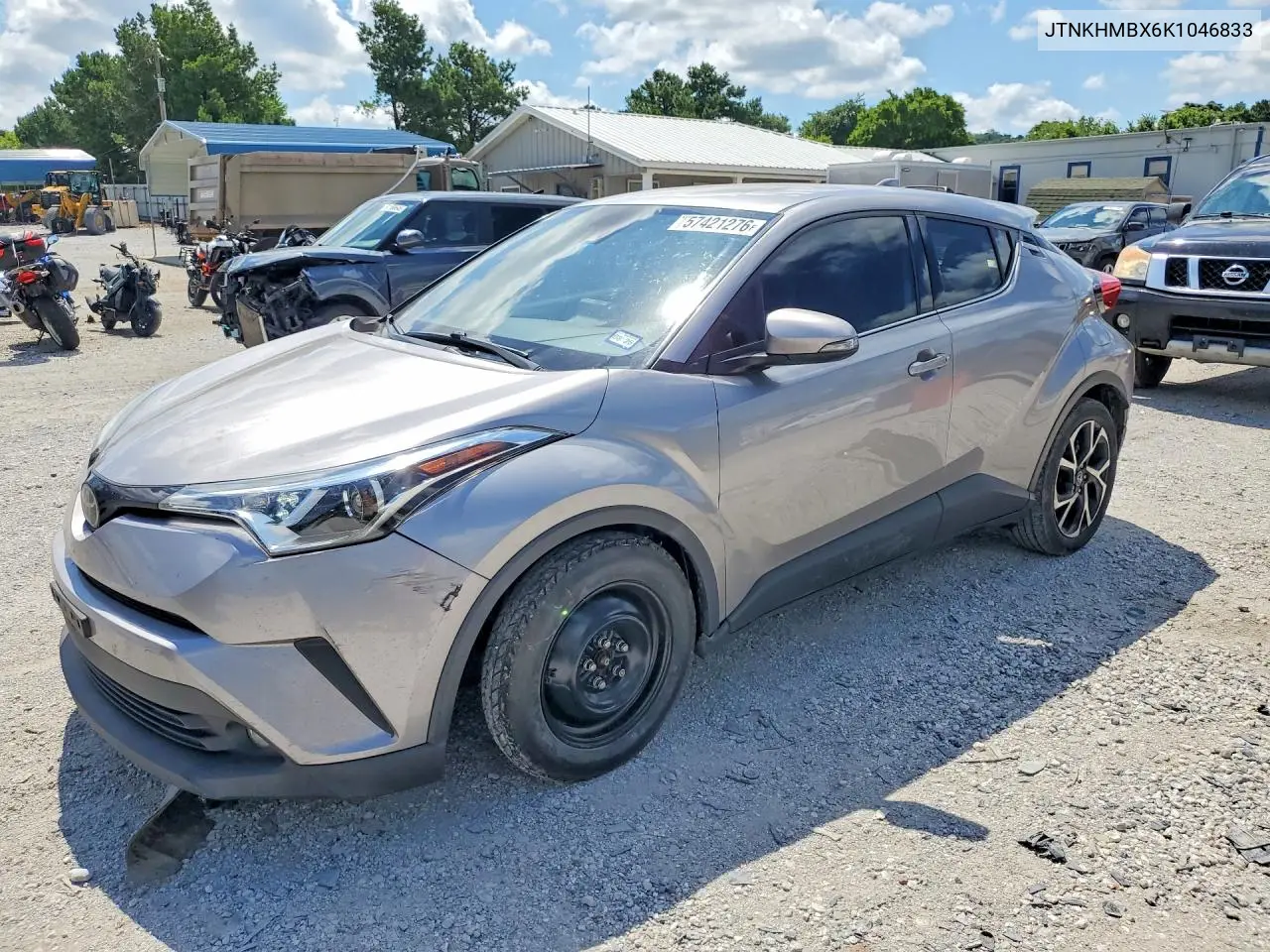 2019 Toyota C-Hr Limited VIN: JTNKHMBX6K1046833 Lot: 57421276