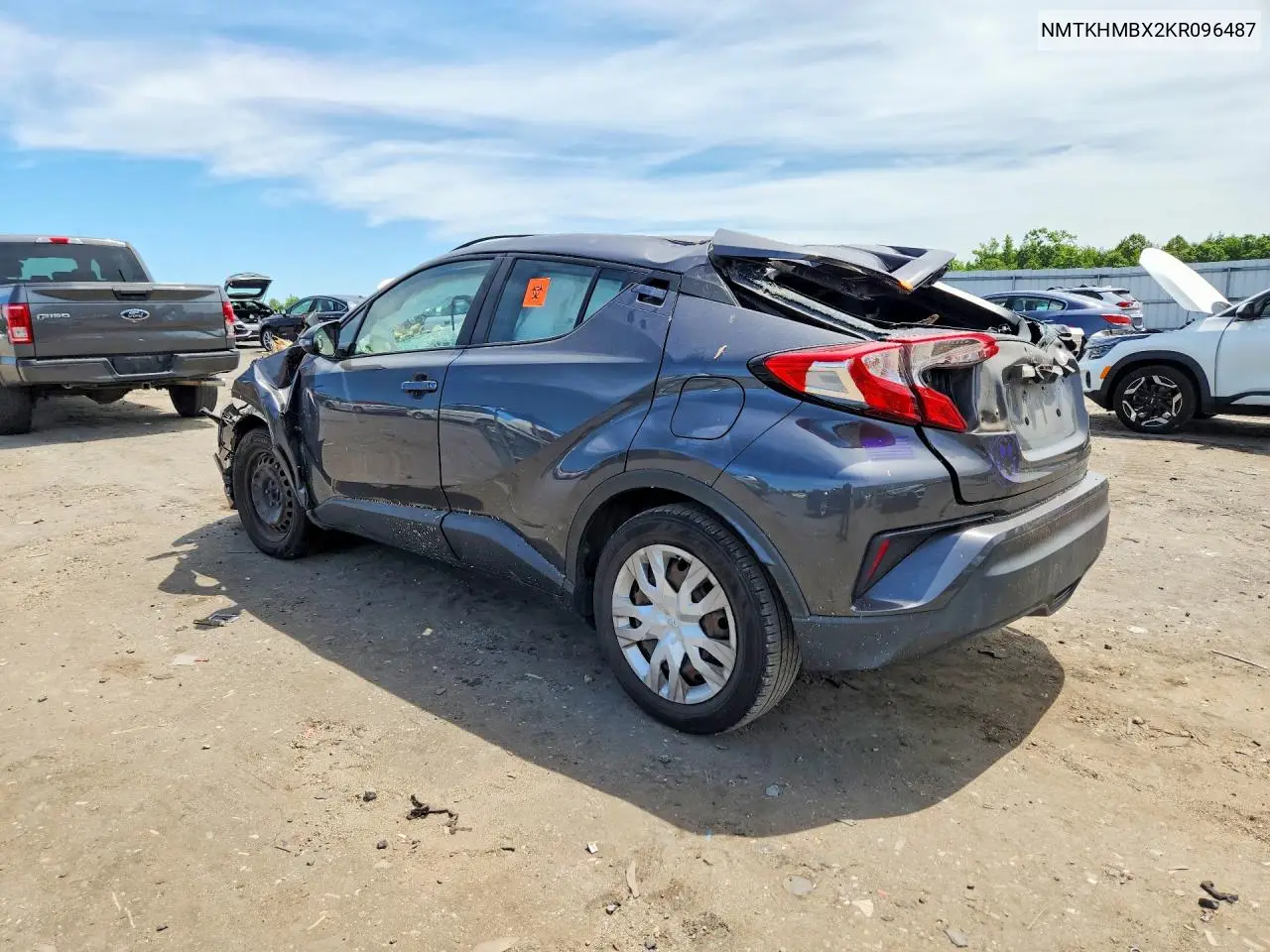 2019 Toyota C-Hr Le VIN: NMTKHMBX2KR096487 Lot: 57487016
