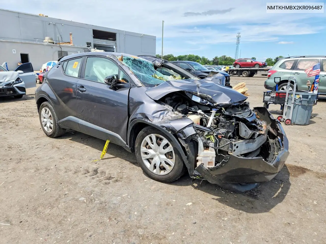 2019 Toyota C-Hr Le VIN: NMTKHMBX2KR096487 Lot: 57487016
