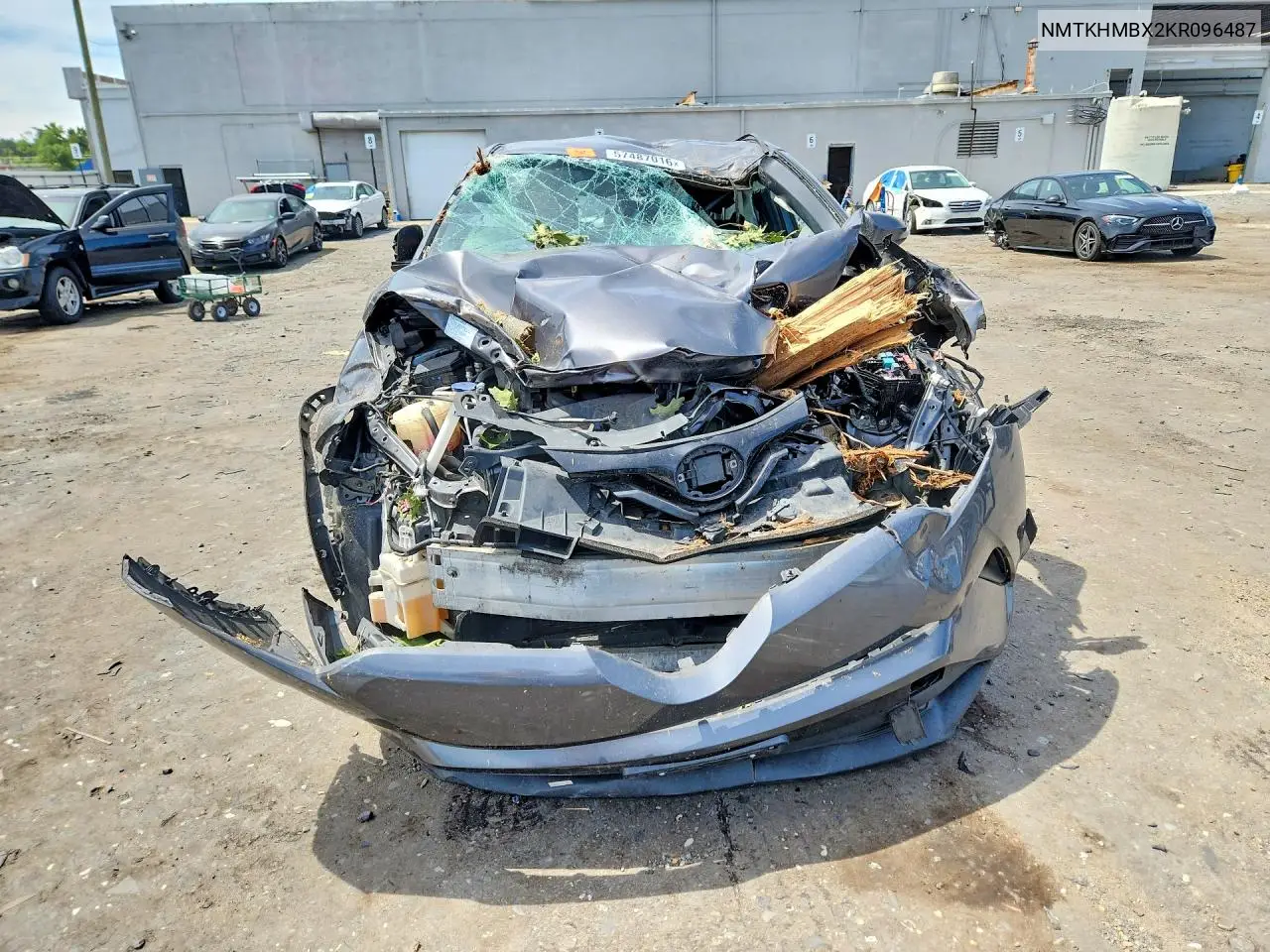 2019 Toyota C-Hr Le VIN: NMTKHMBX2KR096487 Lot: 57487016