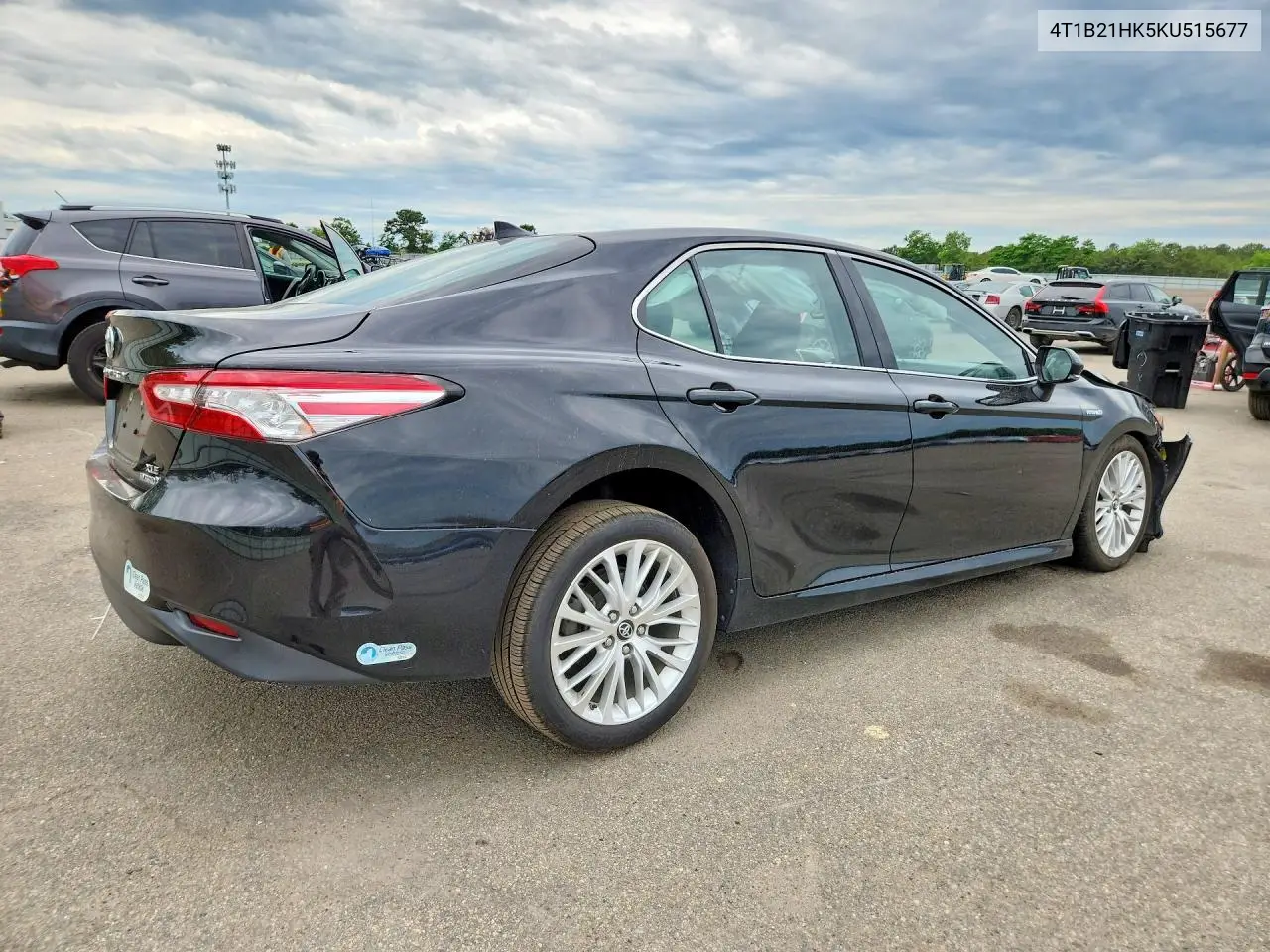 2019 Toyota Camry Hybrid Xle VIN: 4T1B21HK5KU515677 Lot: 57870976