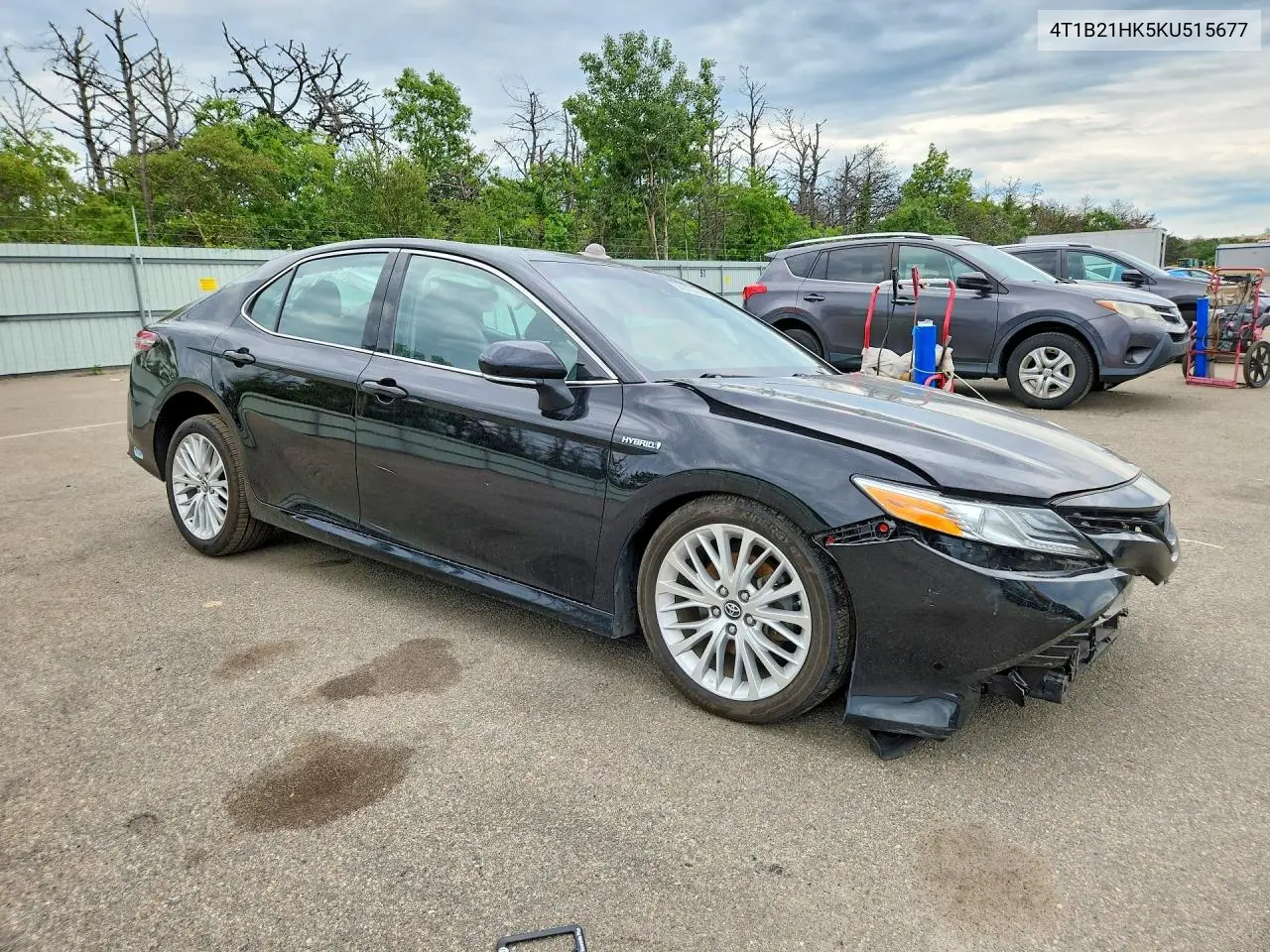 2019 Toyota Camry Hybrid Xle VIN: 4T1B21HK5KU515677 Lot: 57870976