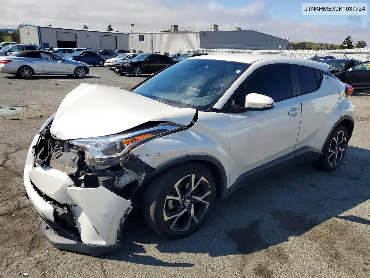 2019 Toyota C-Hr Xle VIN: JTNKHMBX0K1037724 Lot: 57964626