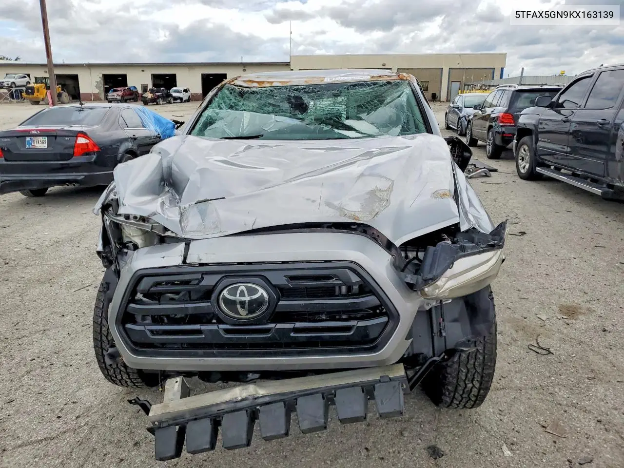 2019 Toyota Tacoma Sr VIN: 5TFAX5GN9KX163139 Lot: 57973086