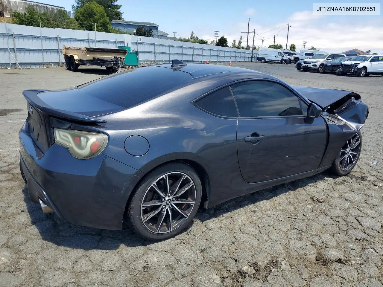 2019 Toyota 86 Base VIN: JF1ZNAA16K8702551 Lot: 58029086