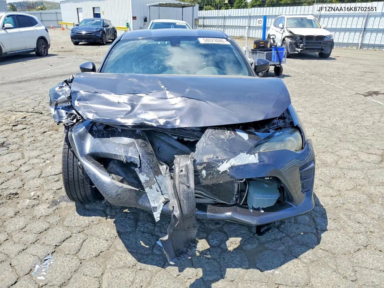 2019 Toyota 86 Base VIN: JF1ZNAA16K8702551 Lot: 58029086