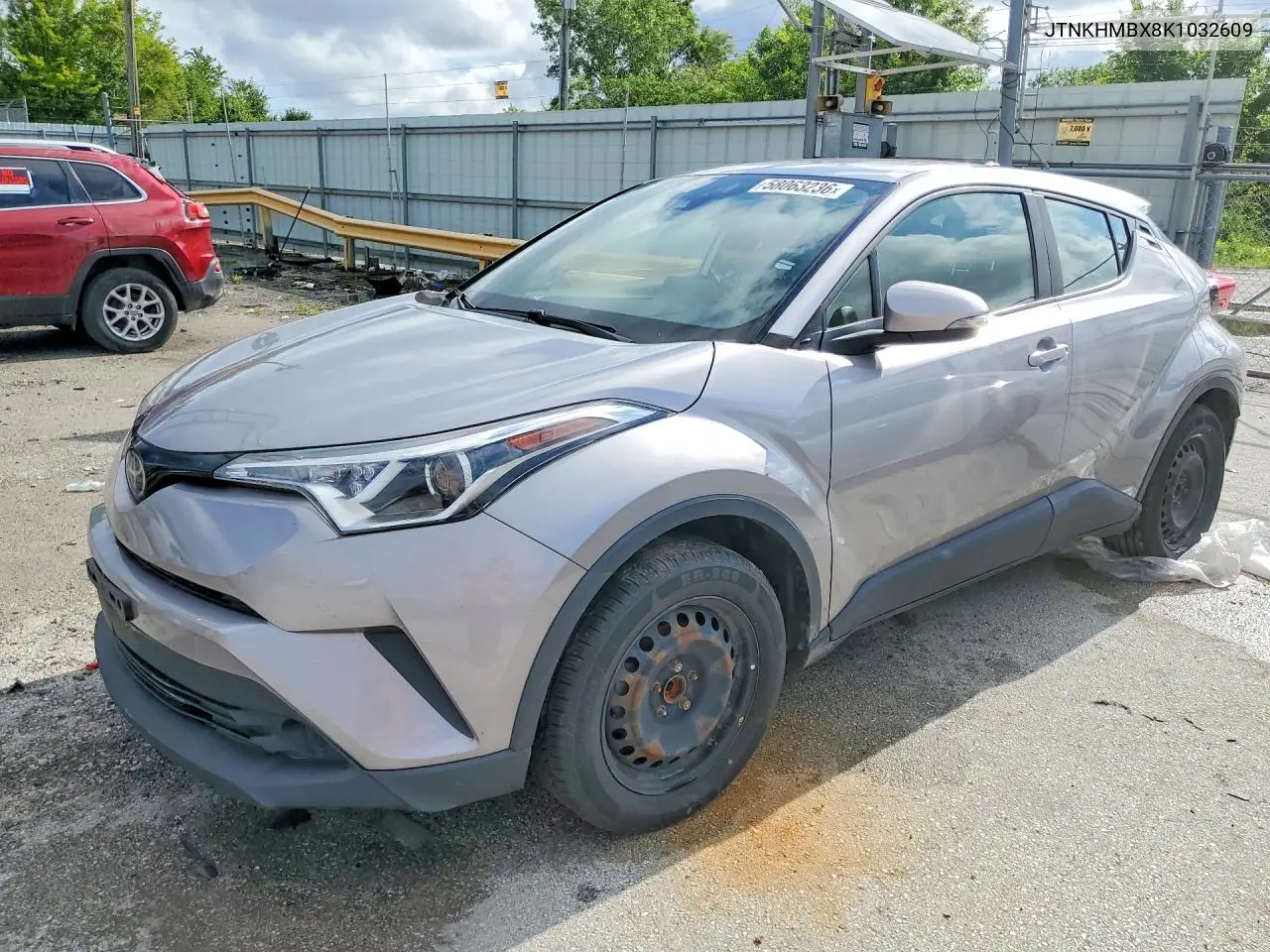 2019 Toyota C-Hr Le VIN: JTNKHMBX8K1032609 Lot: 58063236