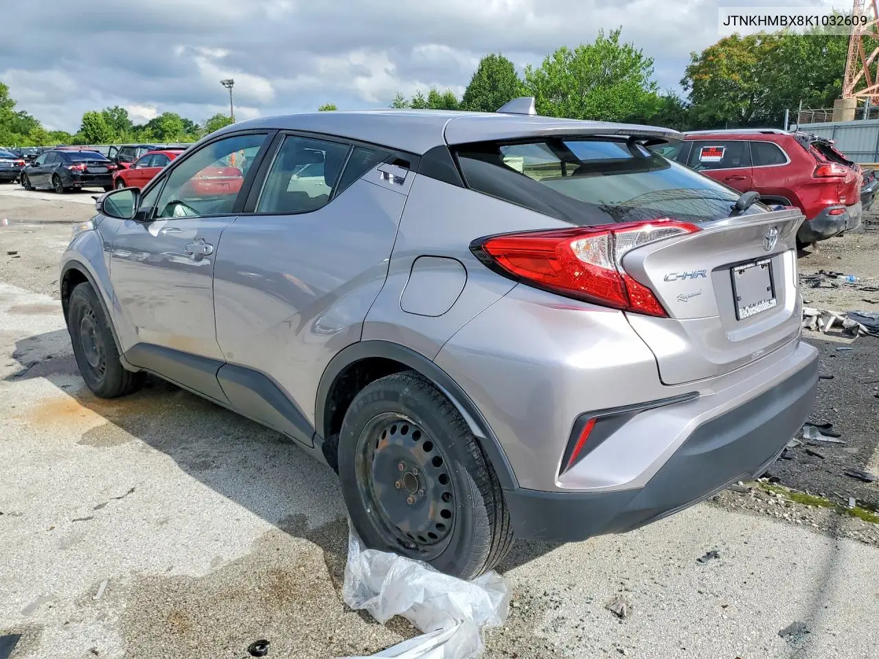2019 Toyota C-Hr Le VIN: JTNKHMBX8K1032609 Lot: 58063236