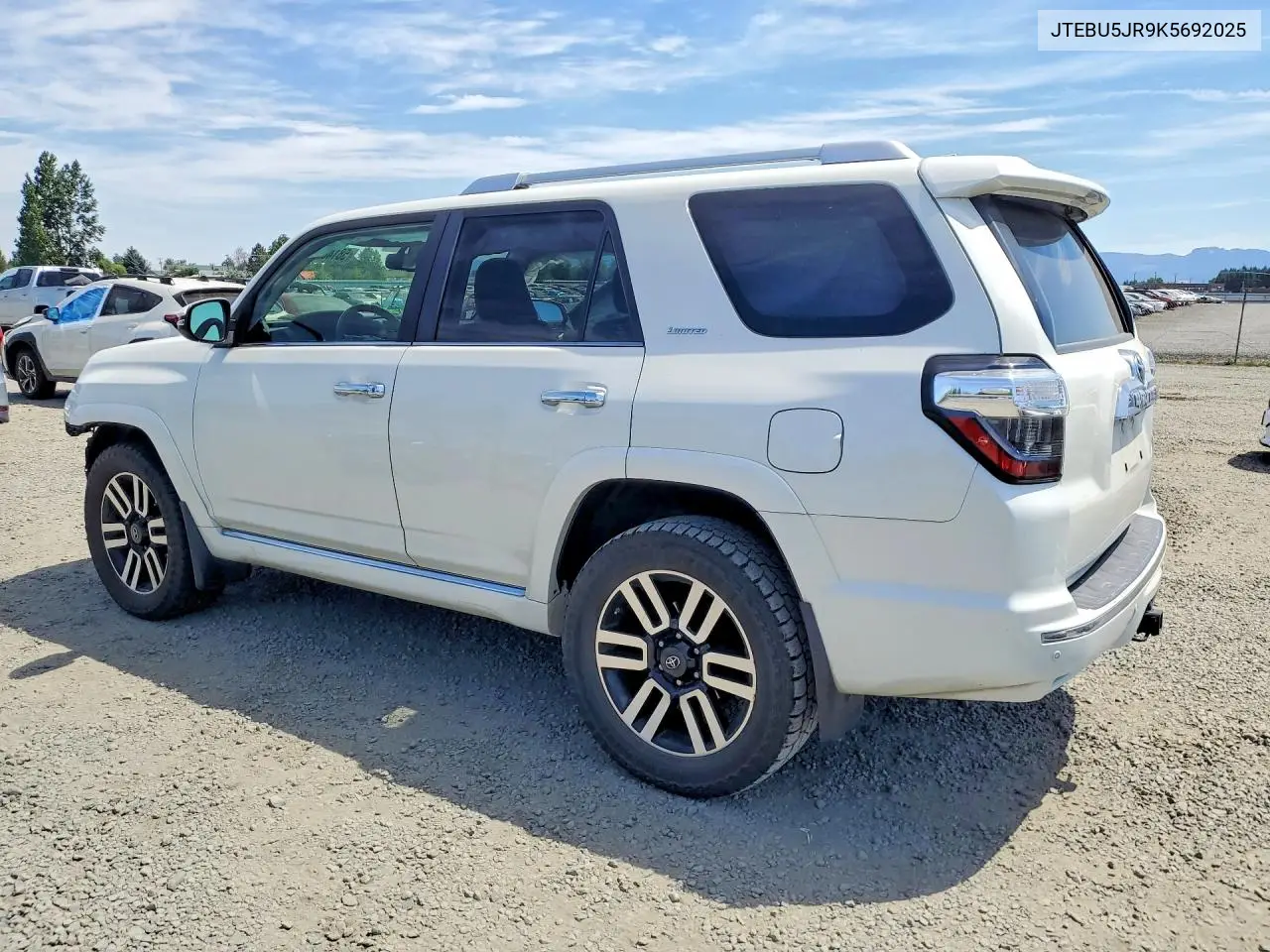 2019 Toyota 4Runner Limited VIN: JTEBU5JR9K5692025 Lot: 58146246