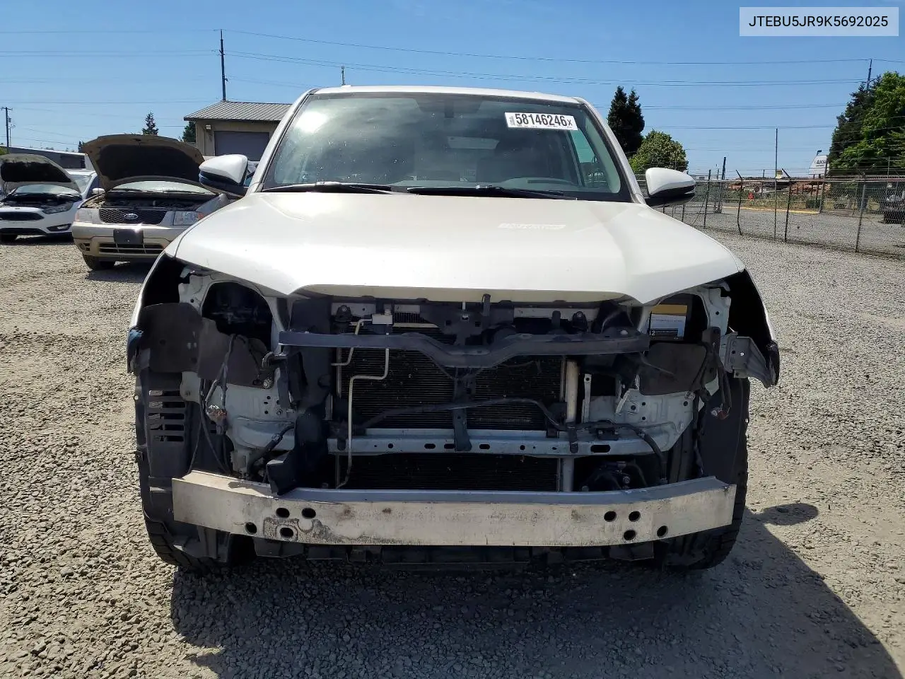 2019 Toyota 4Runner Limited VIN: JTEBU5JR9K5692025 Lot: 58146246