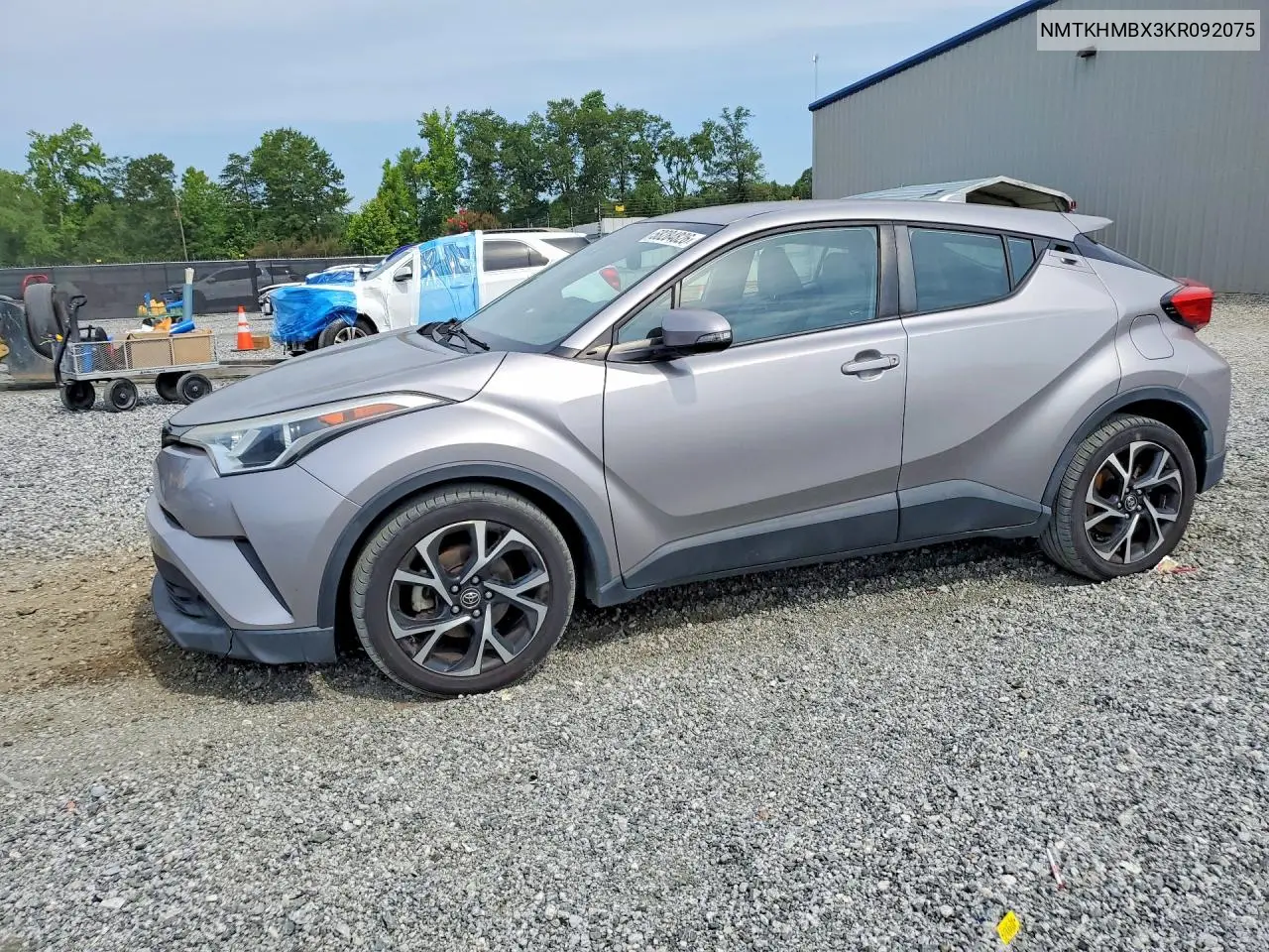 2019 Toyota C-Hr Xle VIN: NMTKHMBX3KR092075 Lot: 58284826