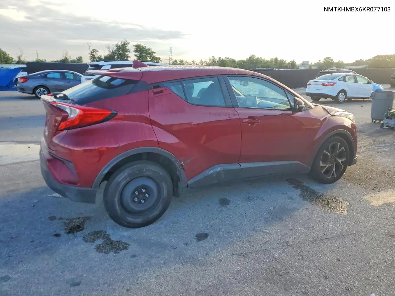 2019 Toyota C-Hr Xle VIN: NMTKHMBX6KR077103 Lot: 58369466