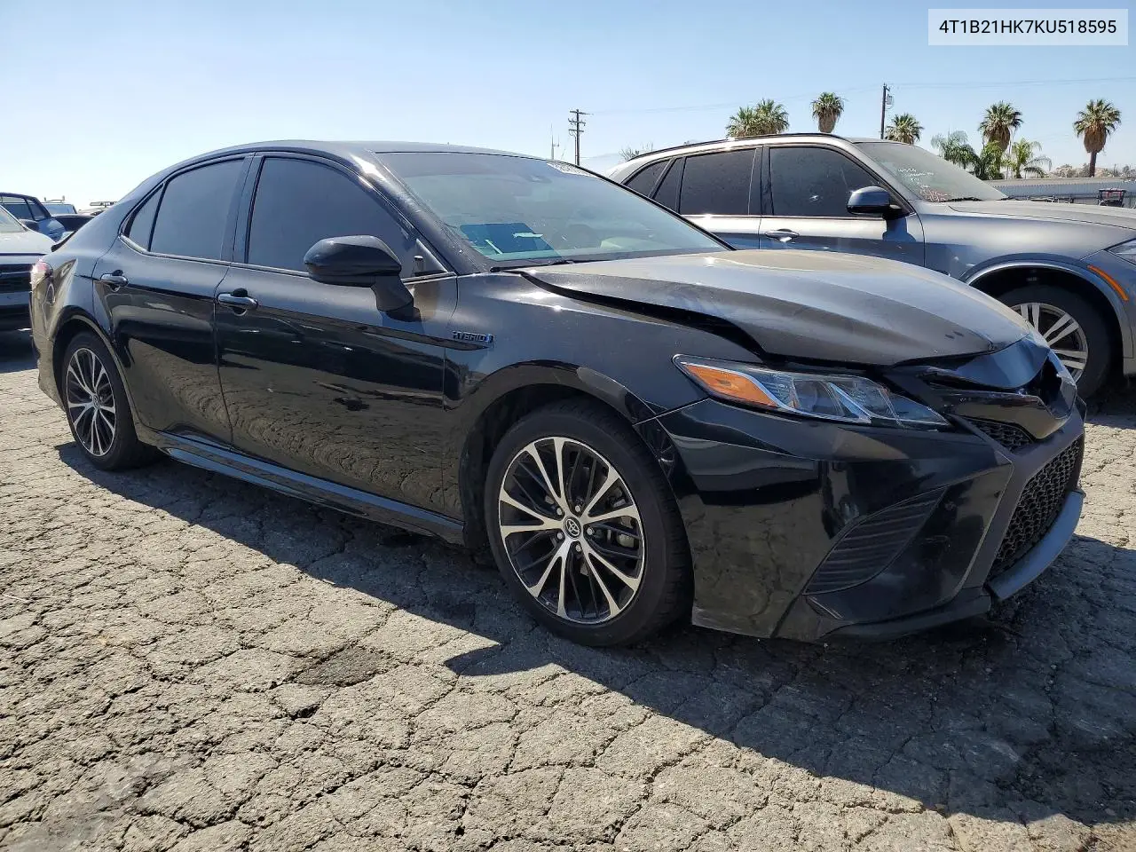 2019 Toyota Camry Hybrid Se VIN: 4T1B21HK7KU518595 Lot: 58469966