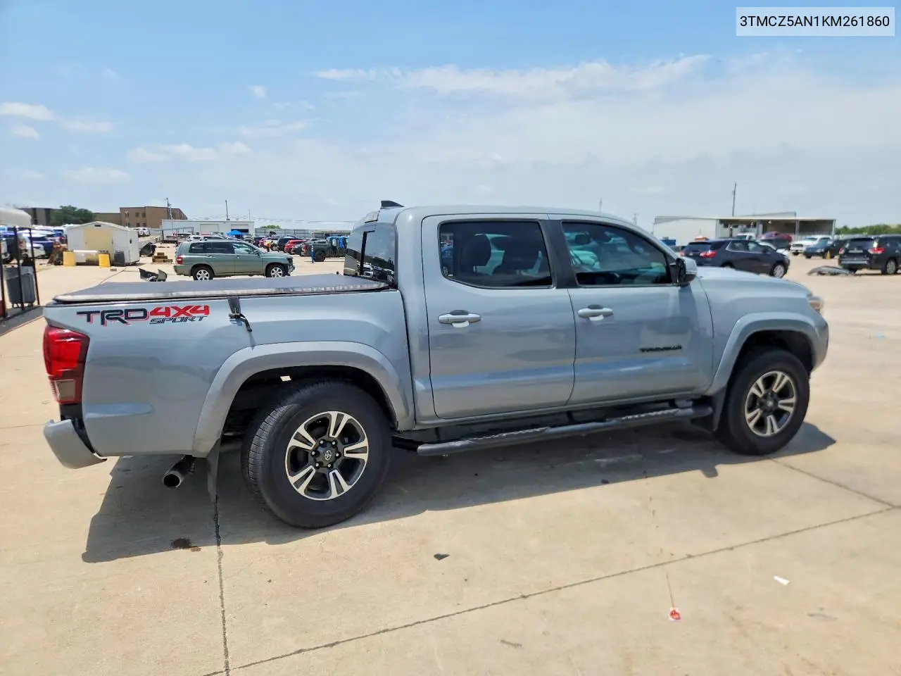 2019 Toyota Tacoma Trd Sport VIN: 3TMCZ5AN1KM261860 Lot: 58481626