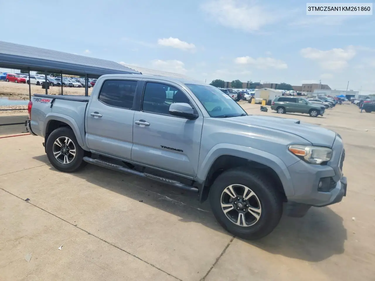 2019 Toyota Tacoma Trd Sport VIN: 3TMCZ5AN1KM261860 Lot: 58481626