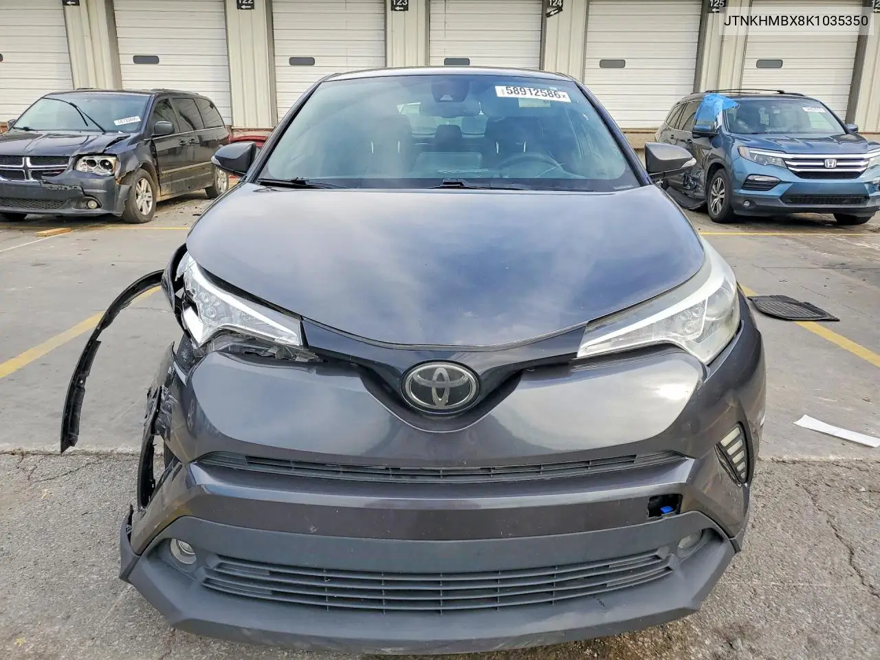 2019 Toyota C-Hr VIN: JTNKHMBX8K1035350 Lot: 58912586