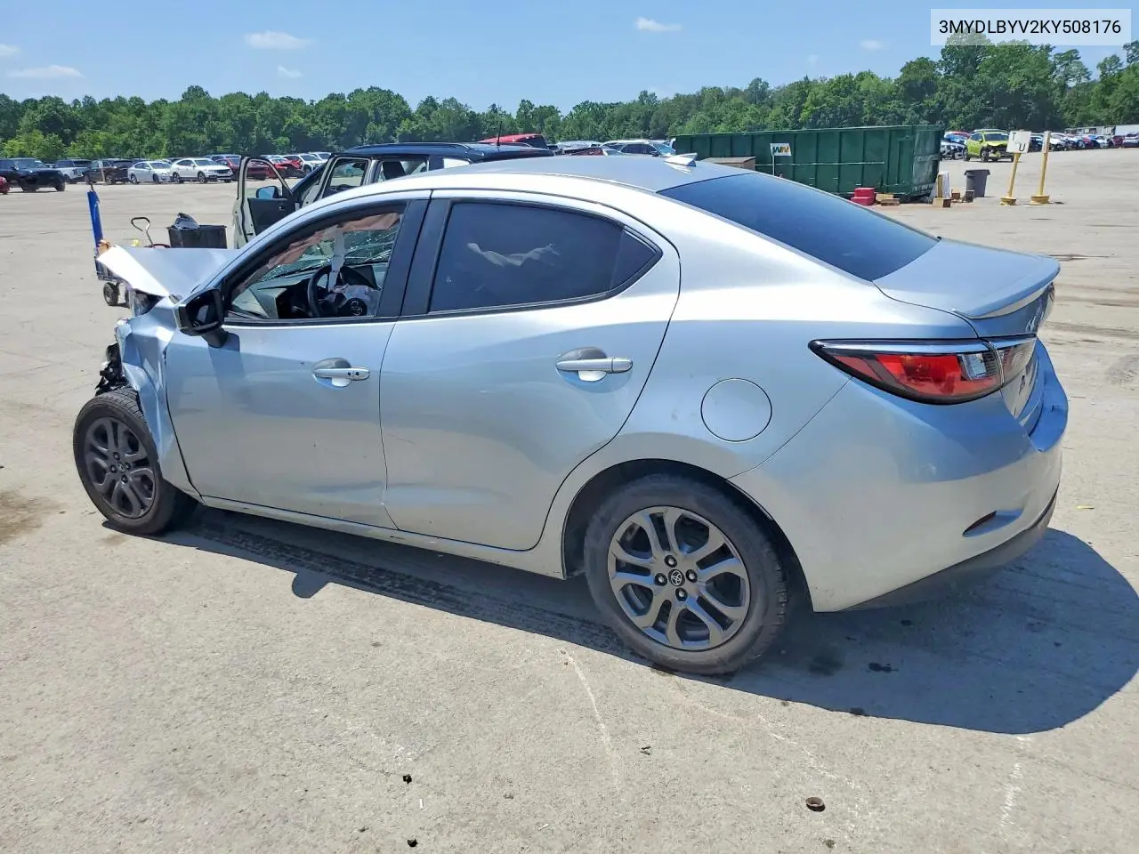 2019 Toyota Yaris Le VIN: 3MYDLBYV2KY508176 Lot: 59249136