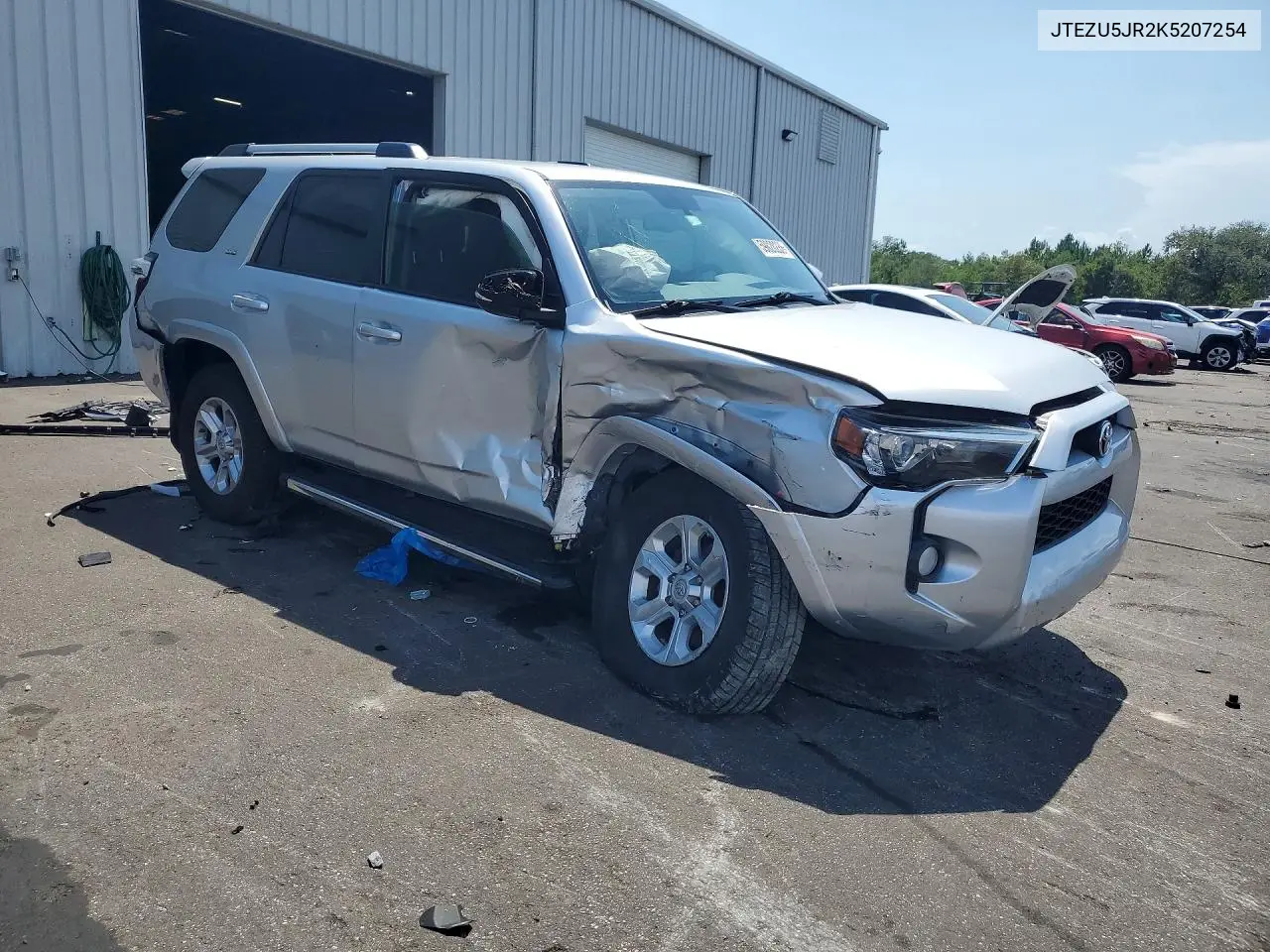 2019 Toyota 4Runner Sr5 Premium VIN: JTEZU5JR2K5207254 Lot: 59828286