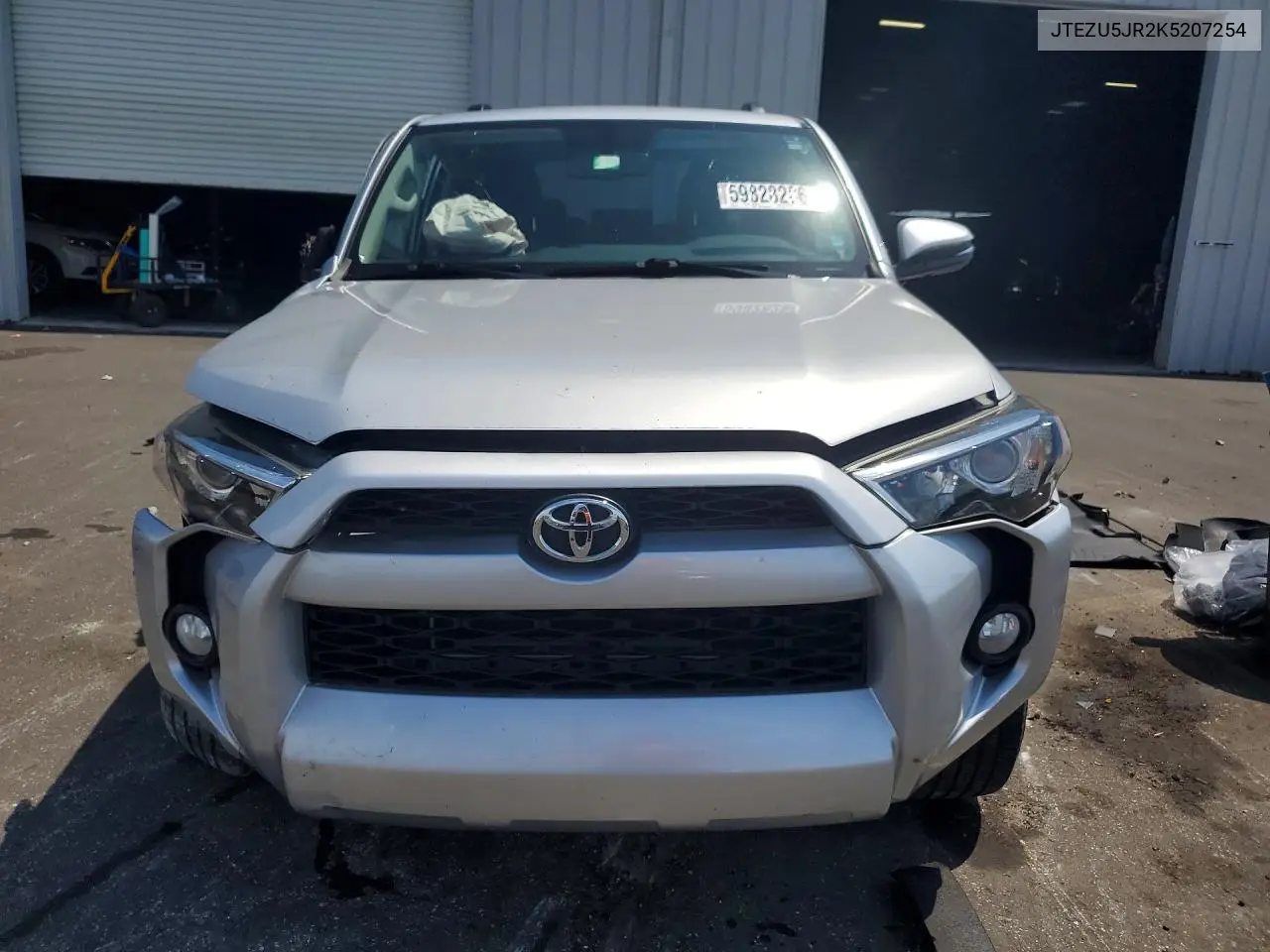 2019 Toyota 4Runner Sr5 Premium VIN: JTEZU5JR2K5207254 Lot: 59828286