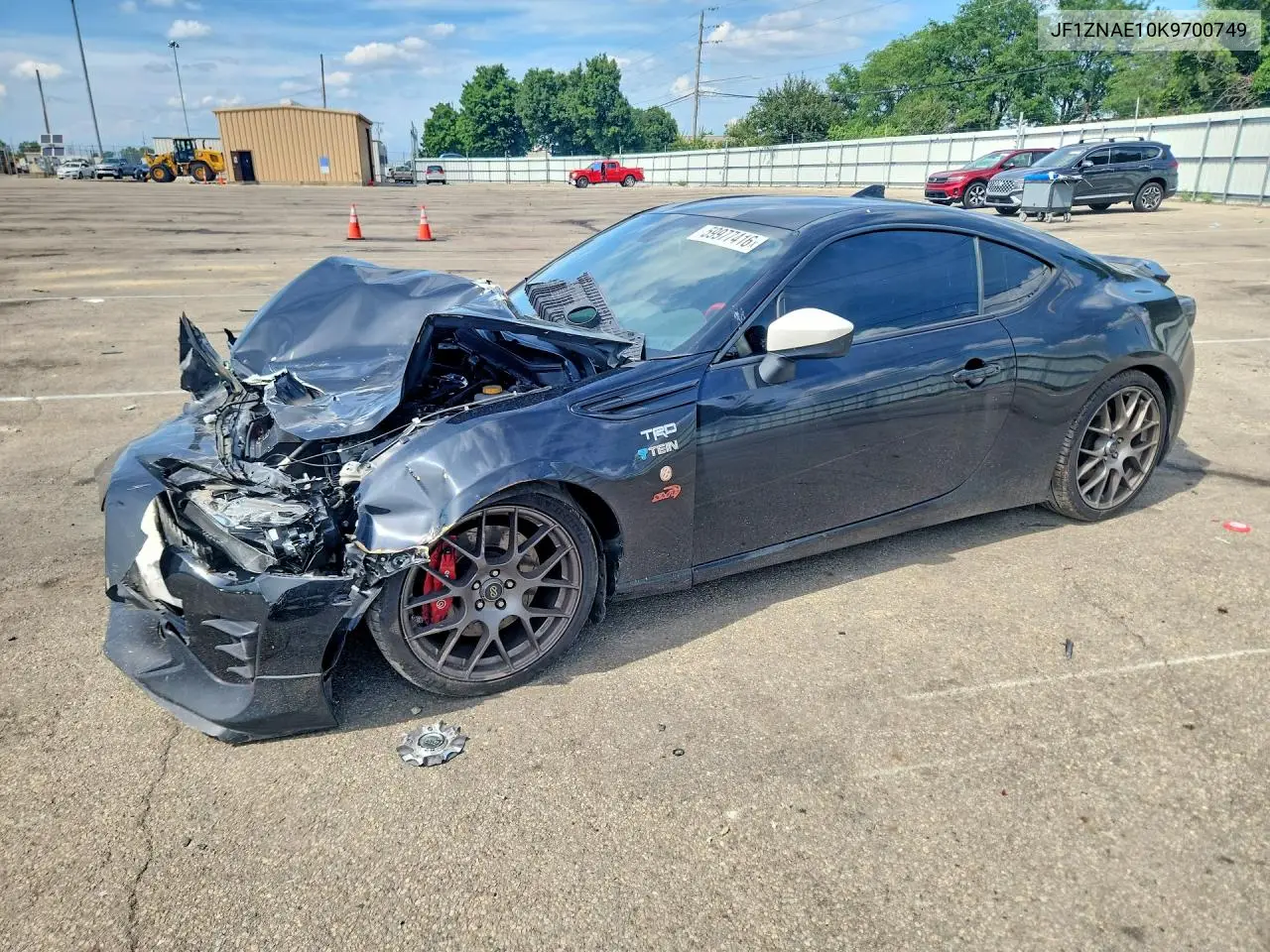 2019 Toyota 86 Trd Special Edition VIN: JF1ZNAE10K9700749 Lot: 59977416