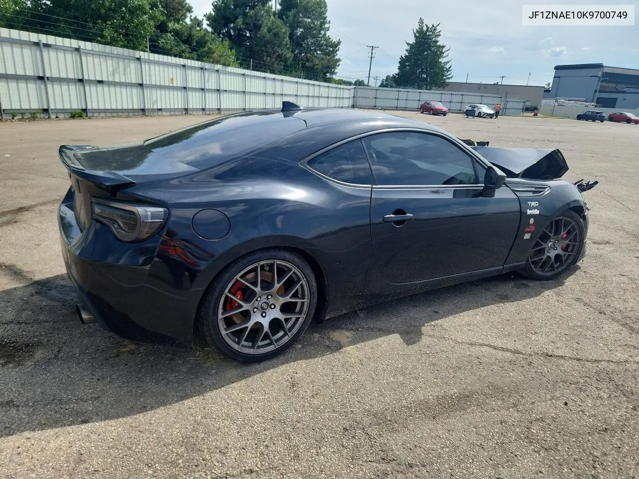 2019 Toyota 86 Trd Special Edition VIN: JF1ZNAE10K9700749 Lot: 59977416
