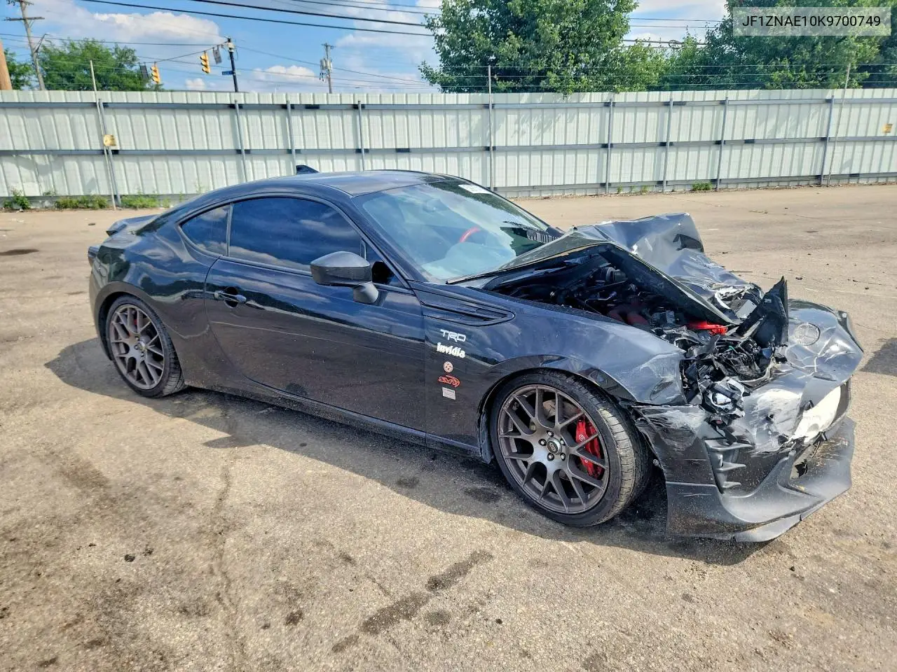 2019 Toyota 86 Trd Special Edition VIN: JF1ZNAE10K9700749 Lot: 59977416